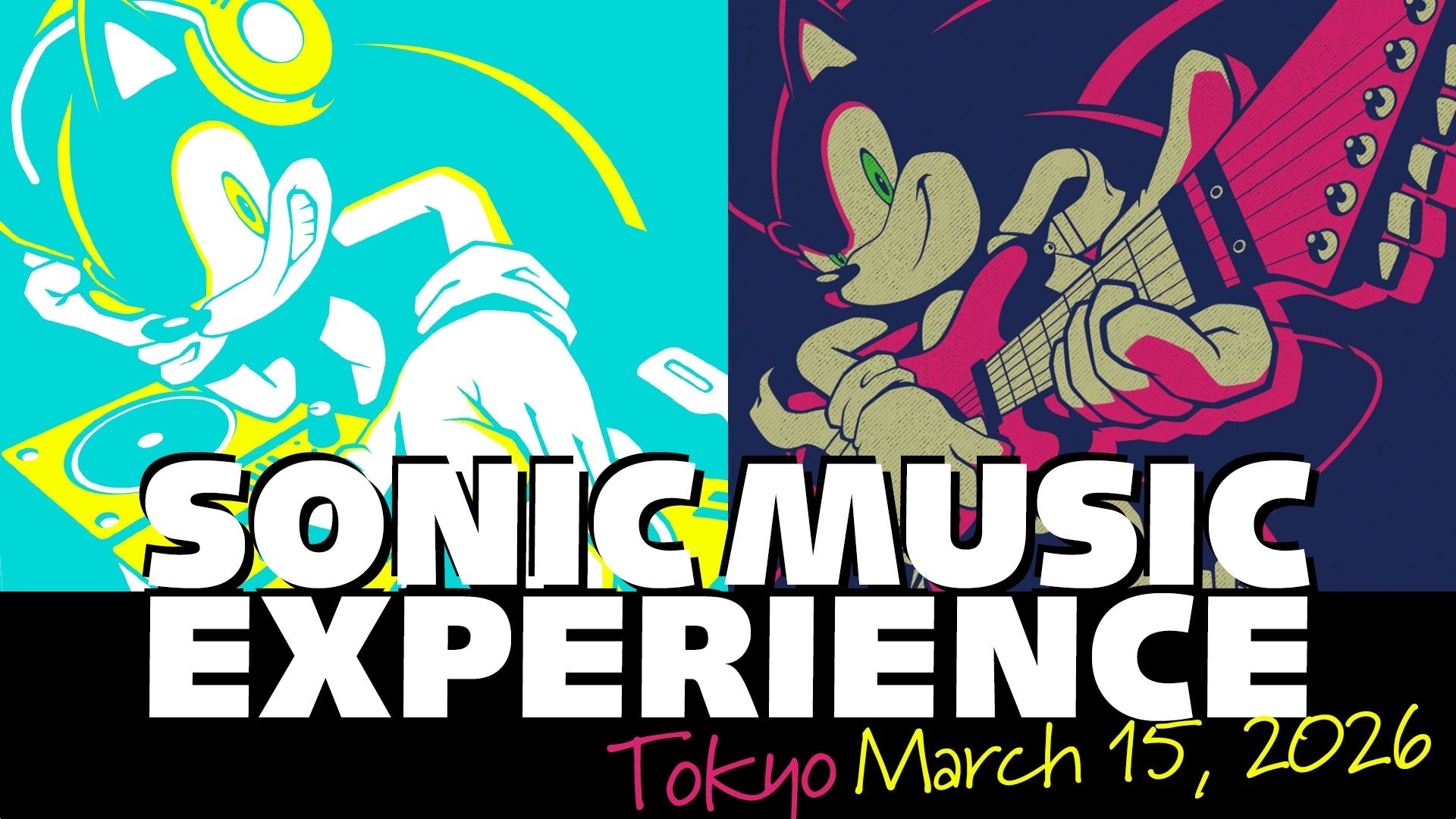 「ソニック」シリーズの音楽を楽しめるライブイベント「SONIC MUSIC EXPERIENCE」3月15日（日）公演開催決定！1月21日（水）より先行抽選受付を開始
