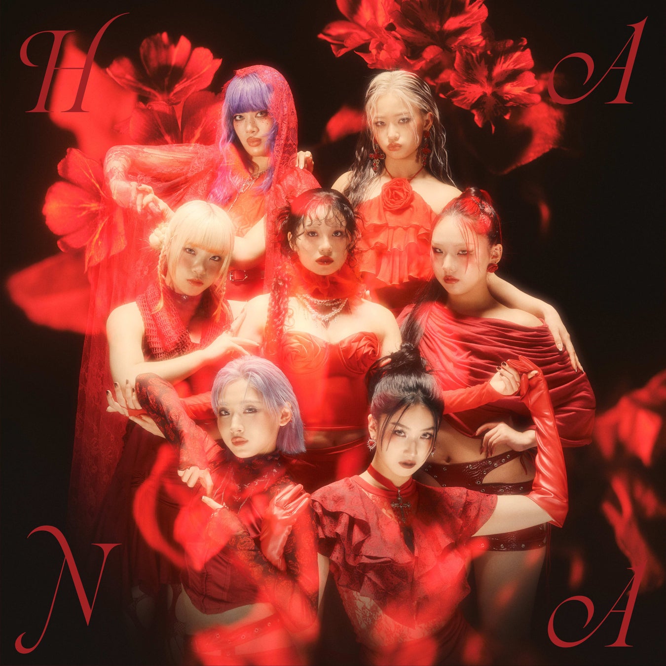 HANA、1st ALBUM『HANA』のアートワークがついに公開！