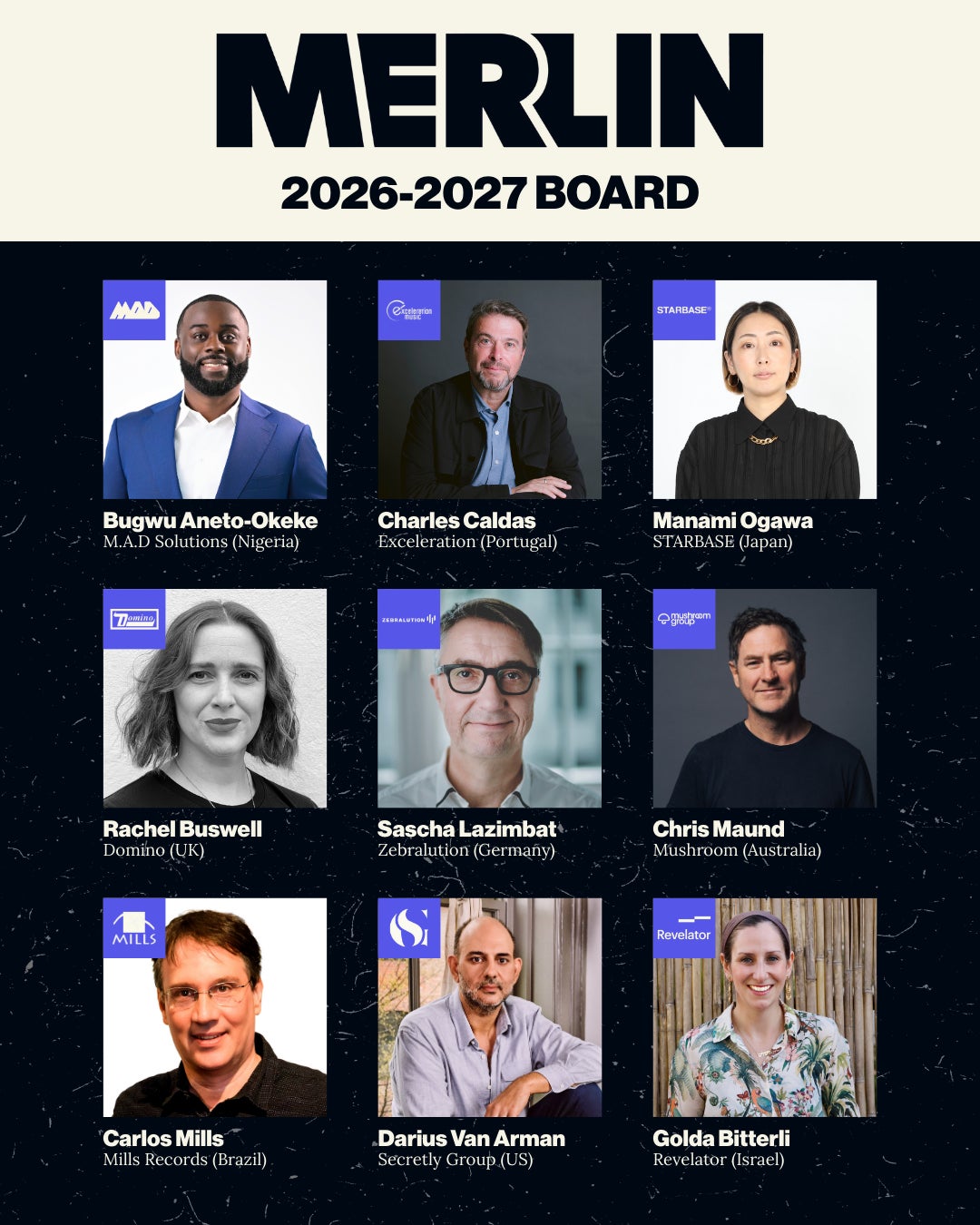 世界のインディペンデント音楽を牽引するMerlin理事会にSTARBASE取締役 小川真奈美が就任