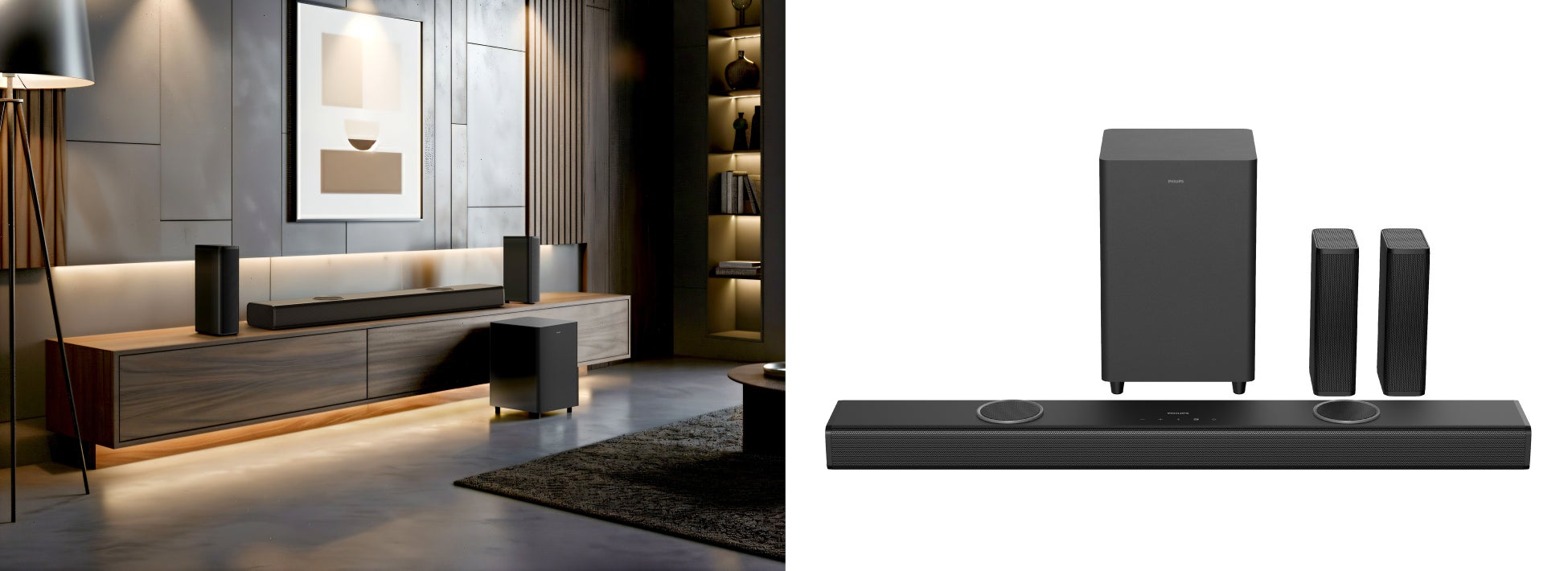 【新商品】PHILIPSの最新サウンドバーがSINSANKAI自社ECサイト「50TH＋」にて一般販売および予約販売を開始！