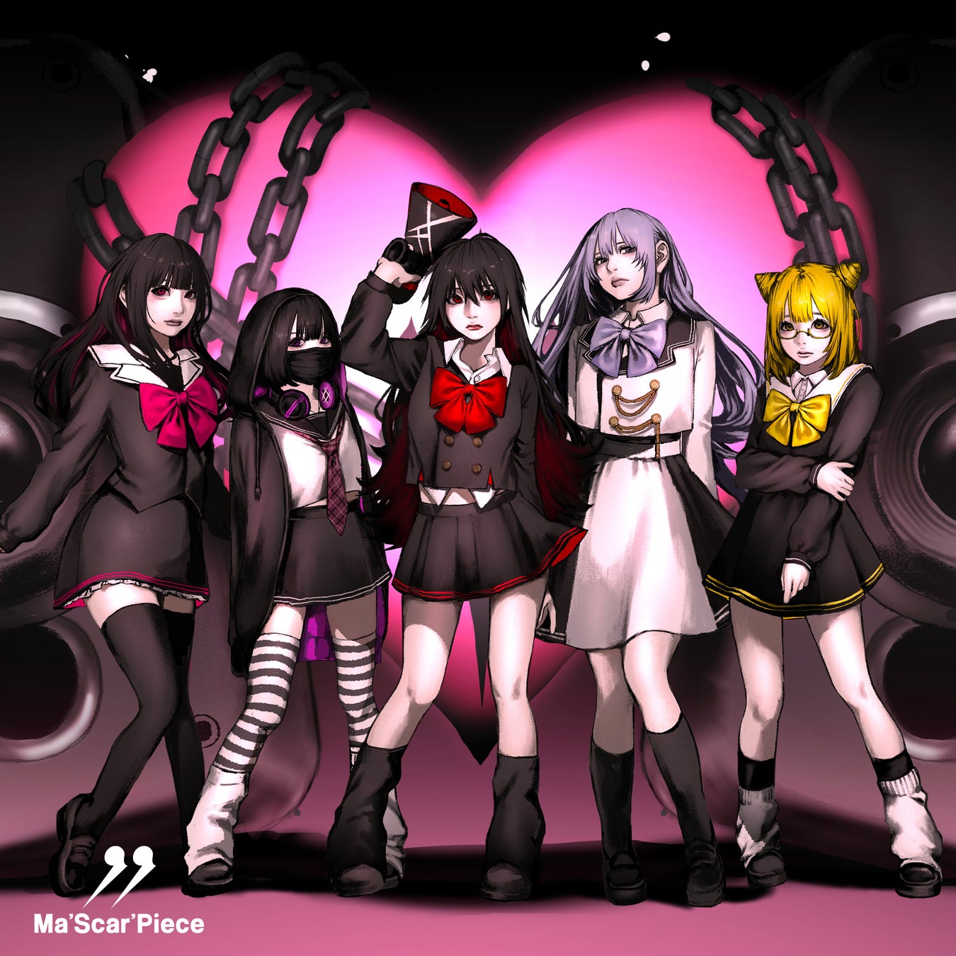 令和トランスアイドル・Ma’Scar’Piece（マスカーピース）が疾走感溢れる新曲「Hallucination」を1月23日(金)配信リリース！