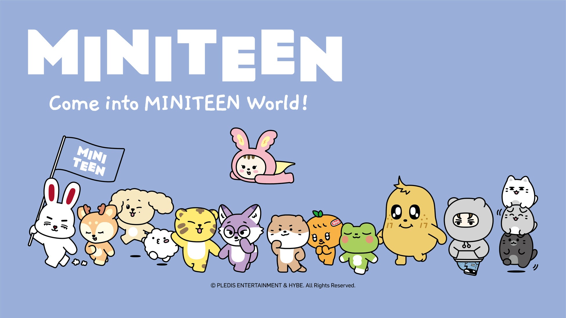 SEVENTEEN公式キャラクター「MINITEEN OFFICIAL LICENSE MERCH」第3弾がHMV&BOOKS ONLINEにて登場！