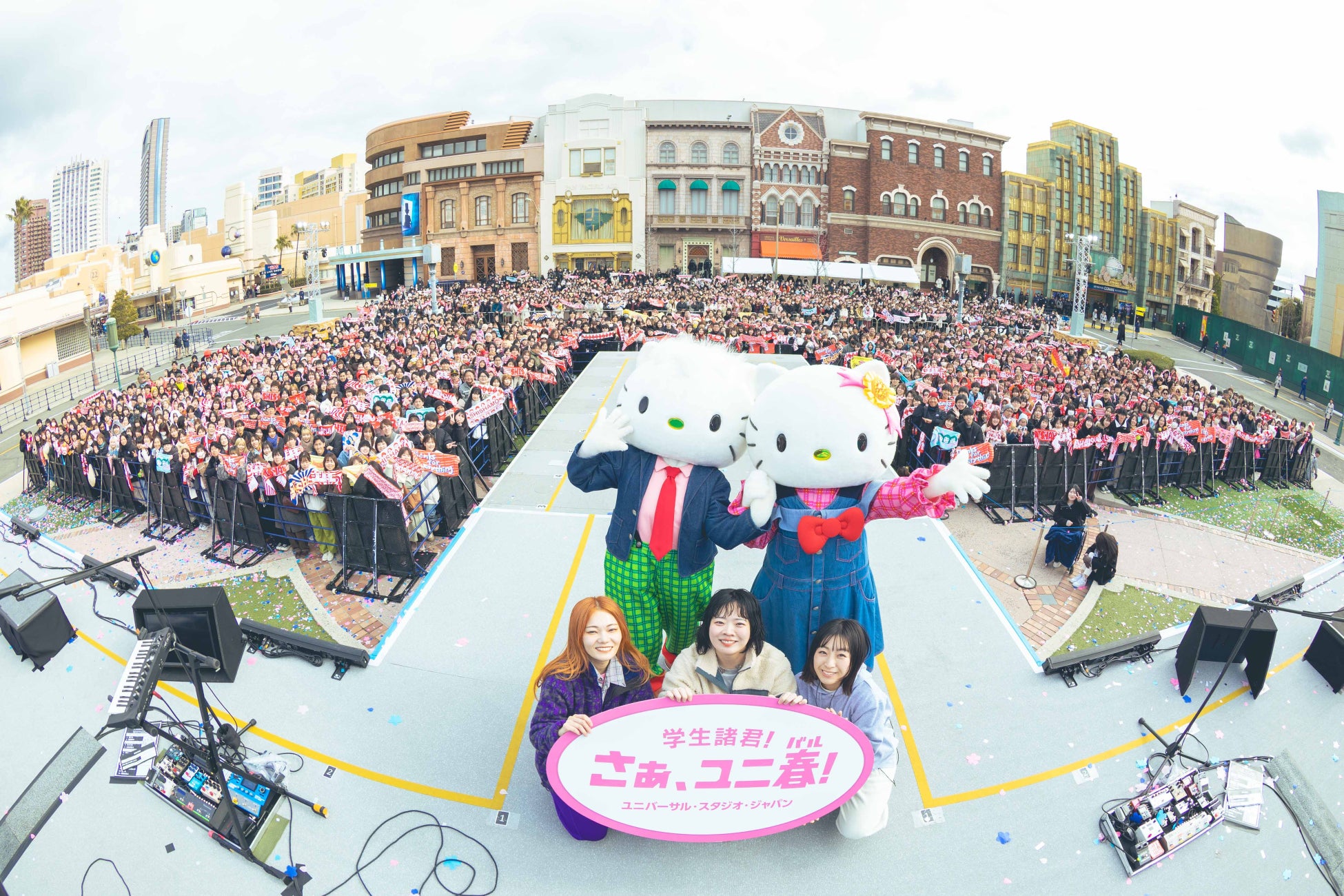 『ユニ春 ！ ライブ ２０２６』スタート！活動終了目前「ＳＨＩＳＨＡＭＯ」が、スペシャルライブ初日にパーク初登場