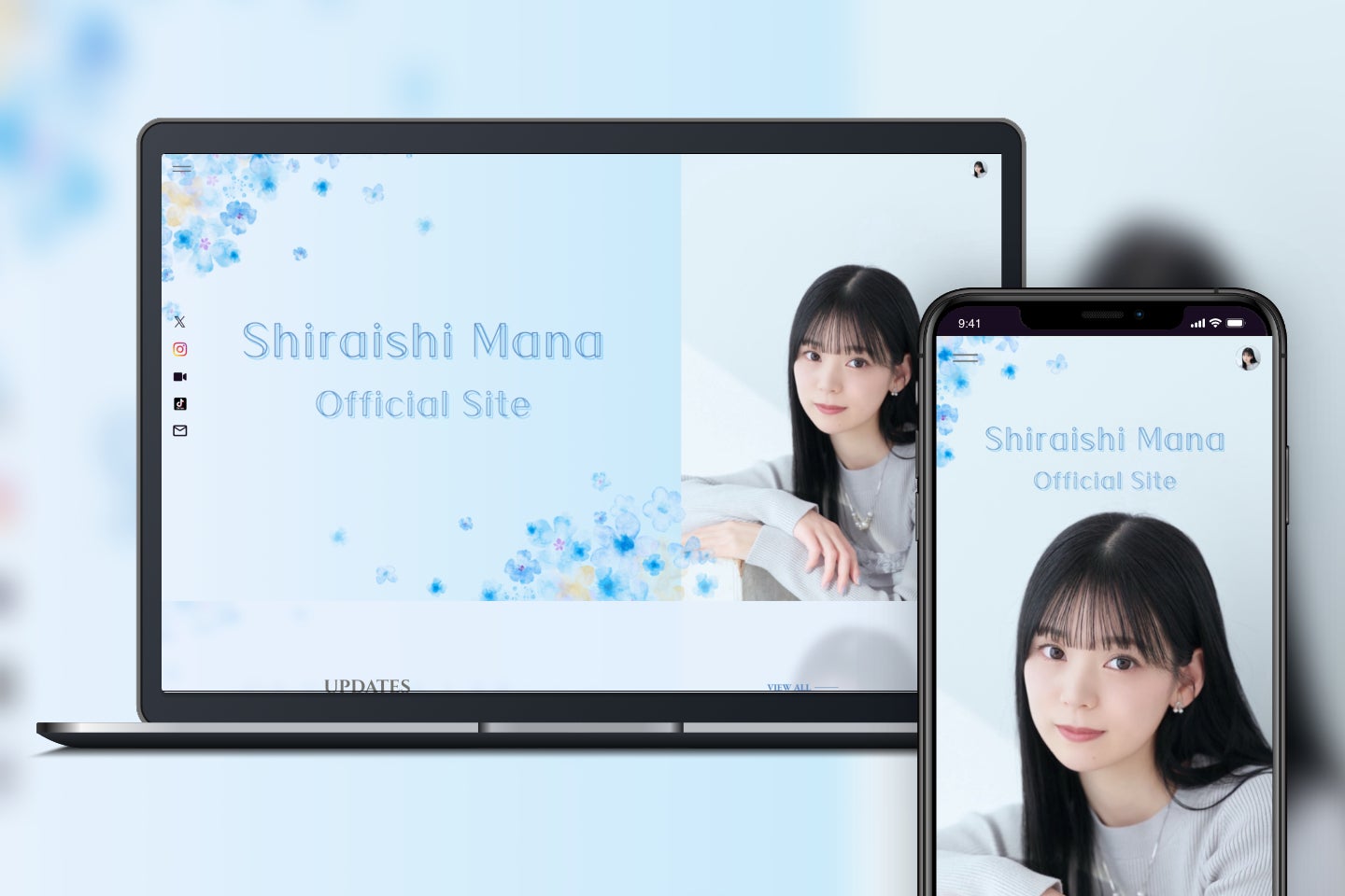 「Bitfan」にて、白石真菜のオフィシャルファンクラブをオープン！