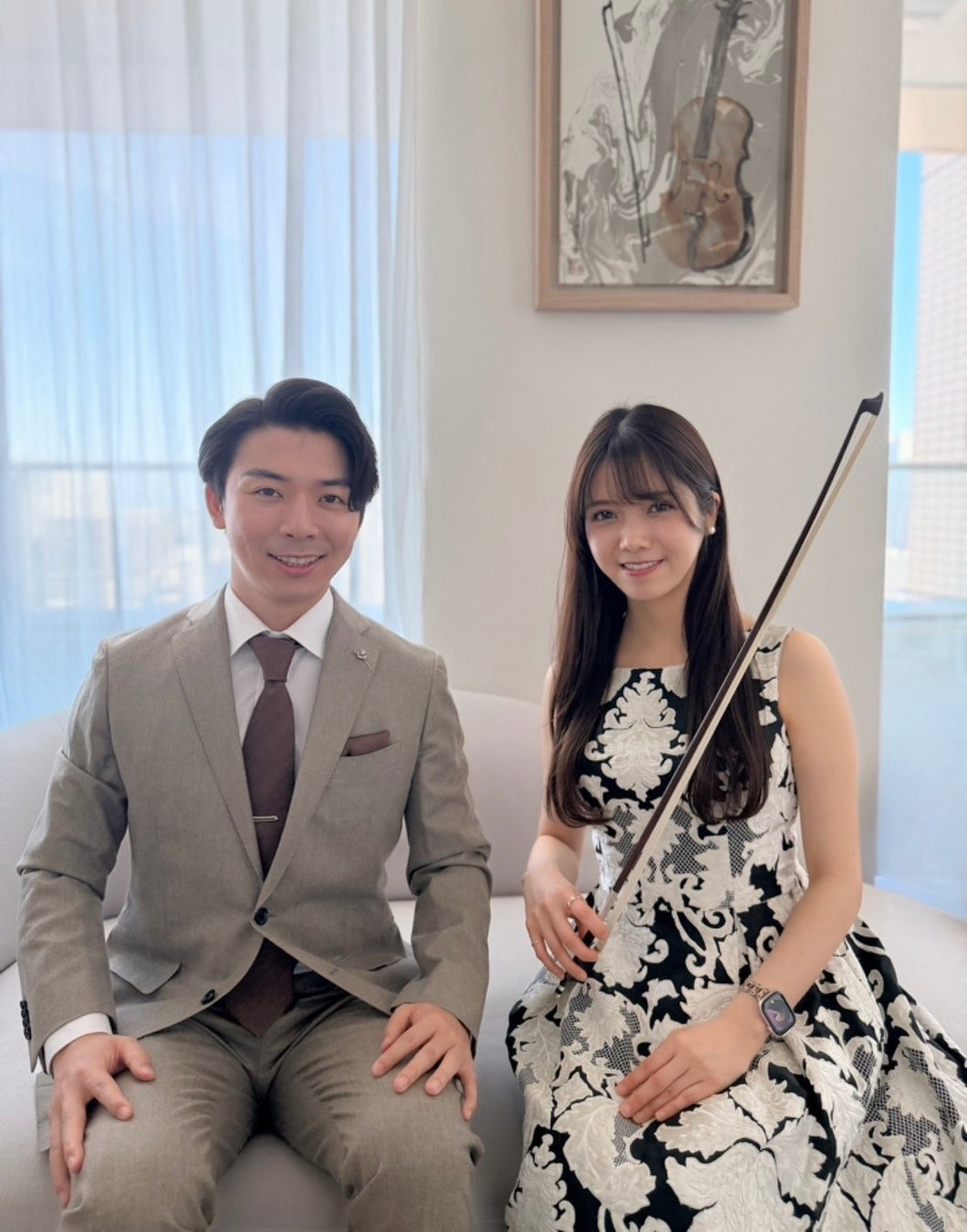 【株式会社 atsumari より世界的銘弓 1845年製「Dominique Peccatte」をヴァイオリニスト髙木凜々子氏へ貸与】