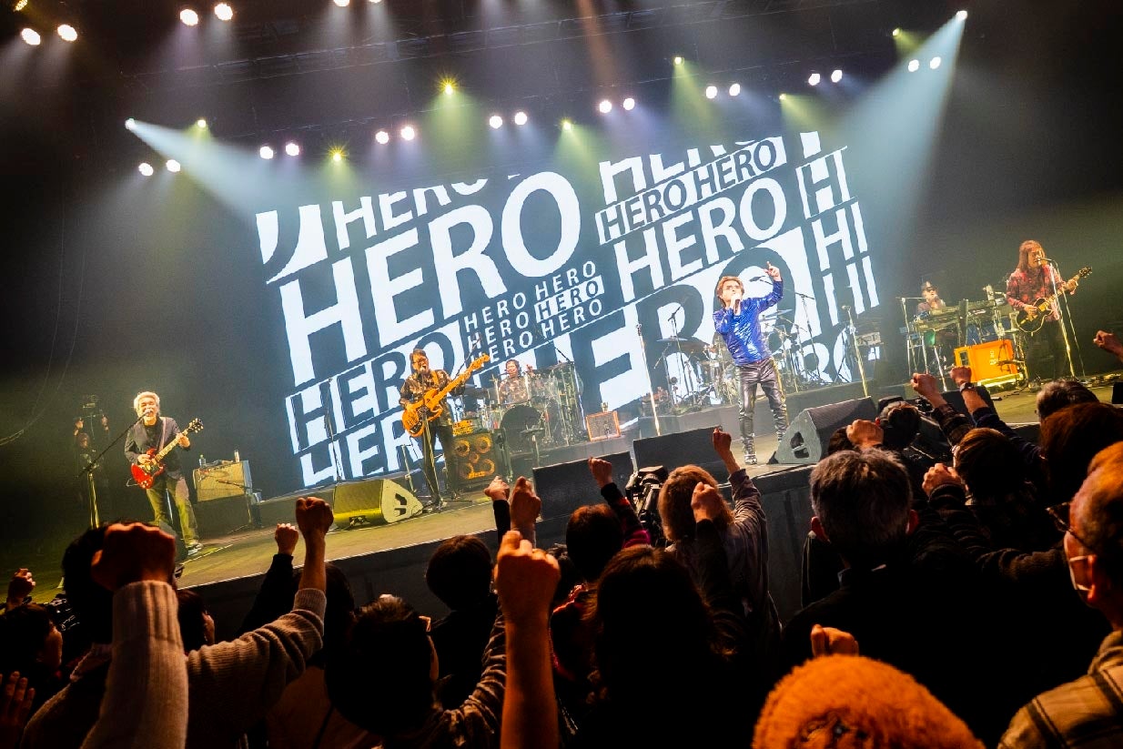 【ライブレポート】デビュー50周年イヤーを16年ぶりの日本武道館公演で締めくくったばかりの甲斐バンドが、新機軸を打ち出した一夜限りのライブを豊洲PITで緊急開催！