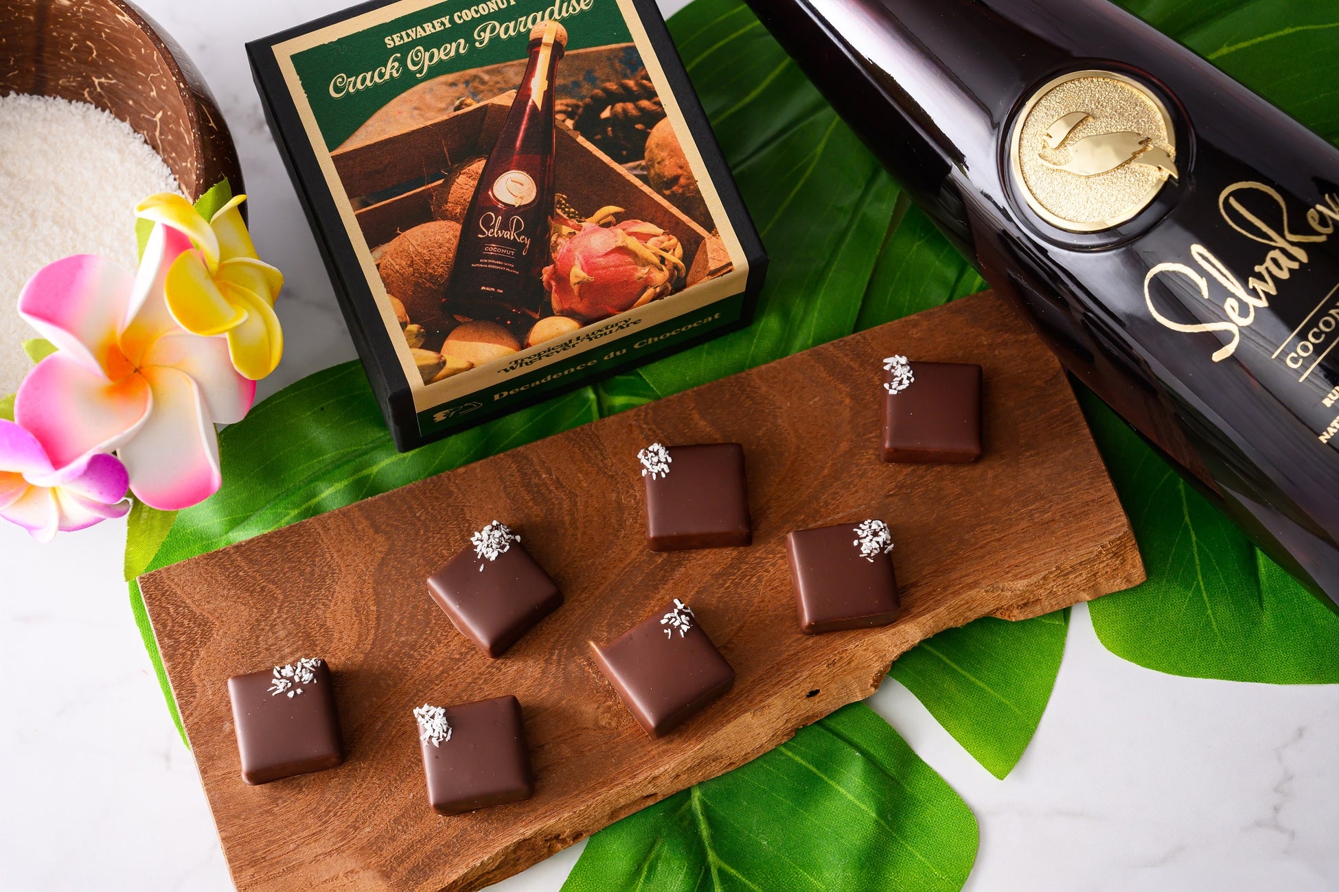 2026年2月27日、ブルーノ・マーズの新作アルバムとともに解禁。伝説のラム「SelvaRey Rum」× 芸術的ショコラの至高の共演が再登場！