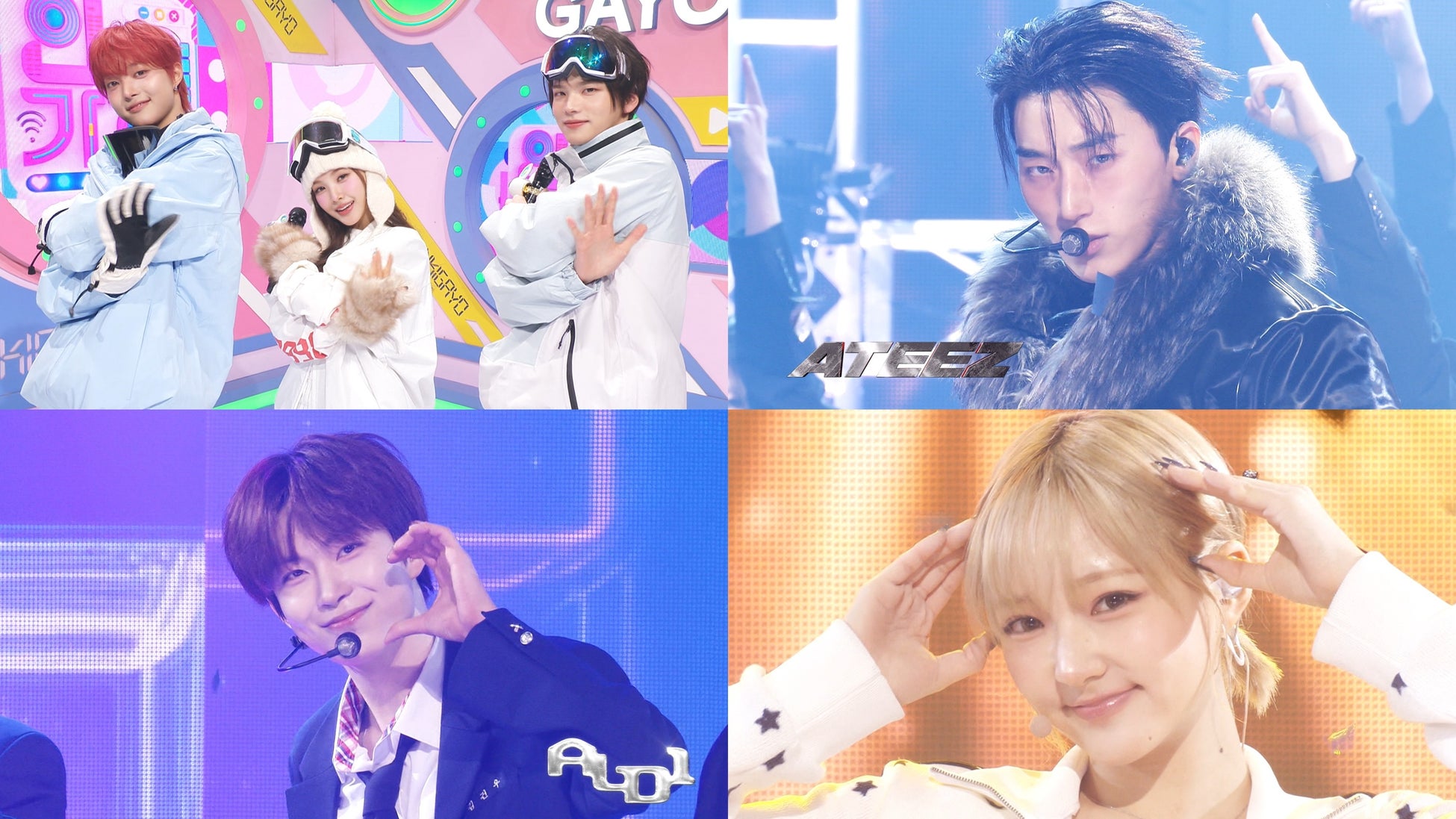 “EJ × Yihyun × SHINYU”新MCがついに合流！ATEEZ、KiiiKiiiほか注目のアーティストも続々と登場！『SBS人気歌謡』最新回が 「Music K」にて日本最速・独占配信中