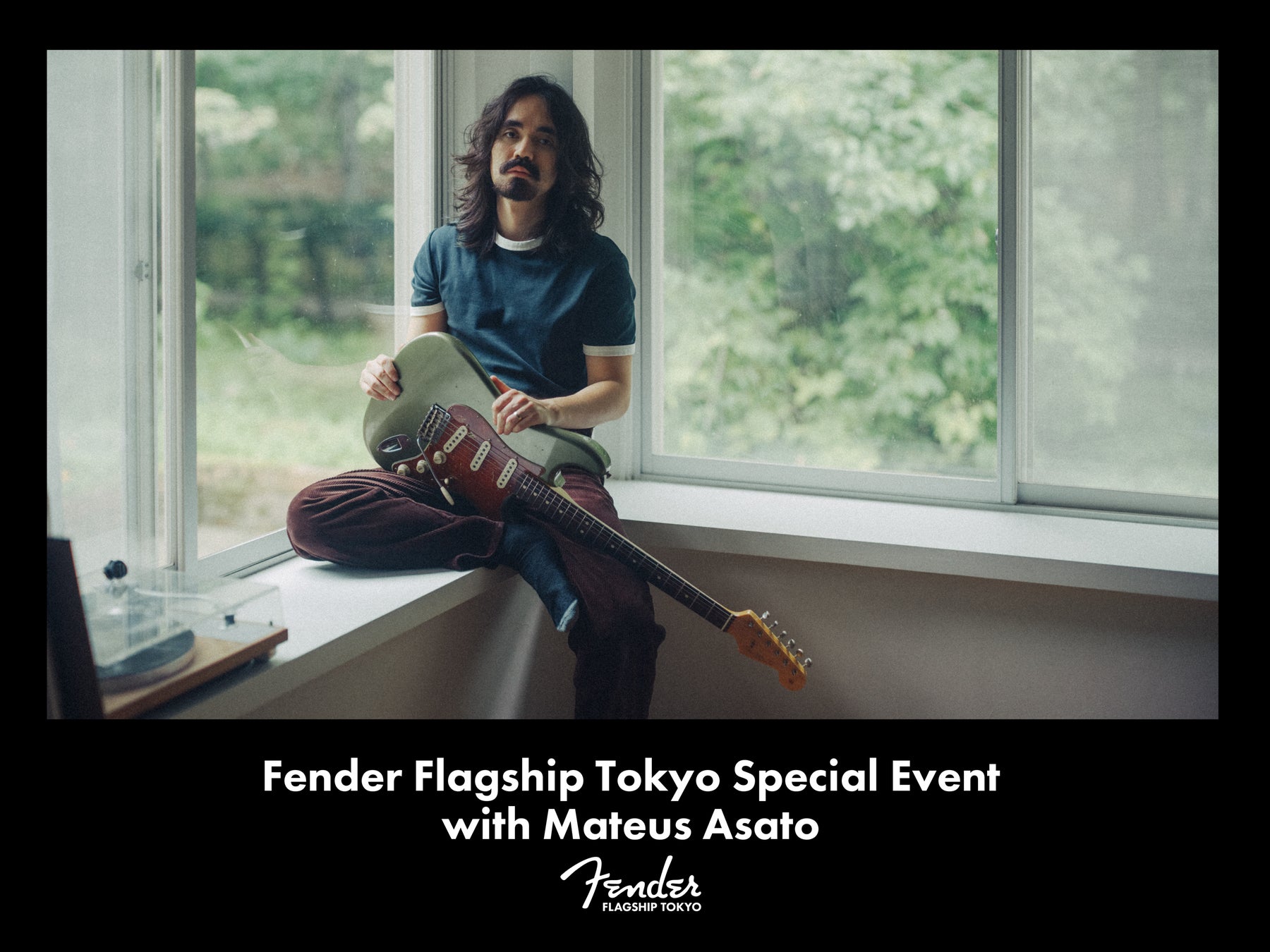 世界が注目する、いま最も影響力のあるギタリスト マテウス・アサト出演ストアイベント デビューアルバム『ASATO』発売日・2月27日（金）開催！〜Fender公式SNSよりライブ配信も決定〜