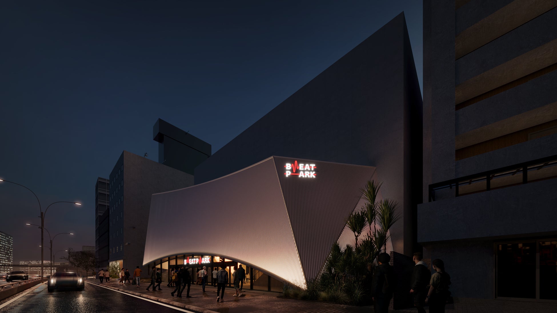 ロッテ初、ライブ・エンターテインメント事業本格参入　新大阪にてライブハウス「BEAT PARK」着工