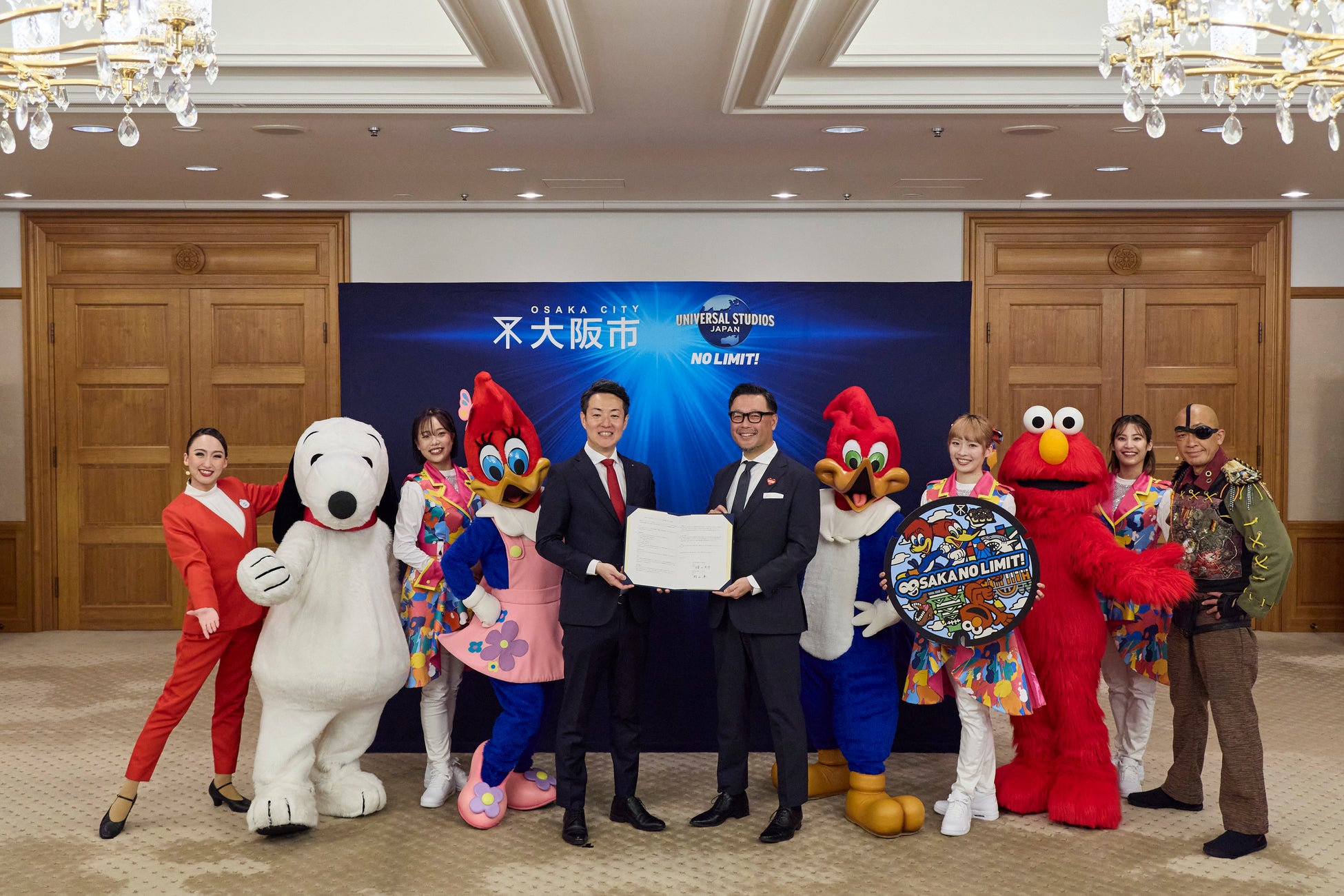 大阪市と一緒に、地元大阪を“超元気”に！ユニバーサル・スタジオ・ジャパンと大阪市が包括連携協定を締結