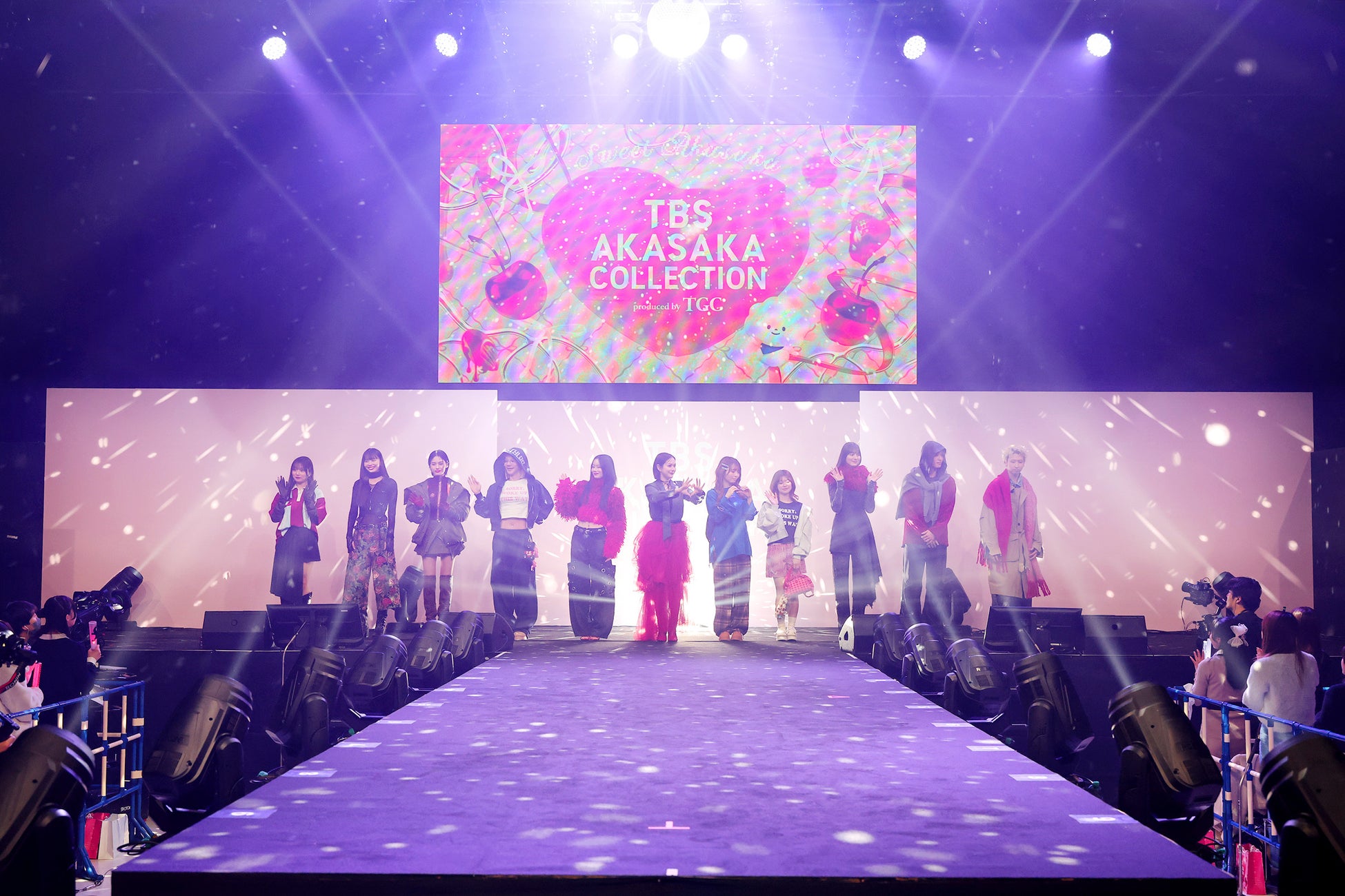 【TBS×TGC】＜1部レポート＞総体感人数のべ約730,500名を記録！『ラヴィット！ファミリー』や村重杏奈、安斉星来ら人気モデルが「SWEET」なコレクションを披露！