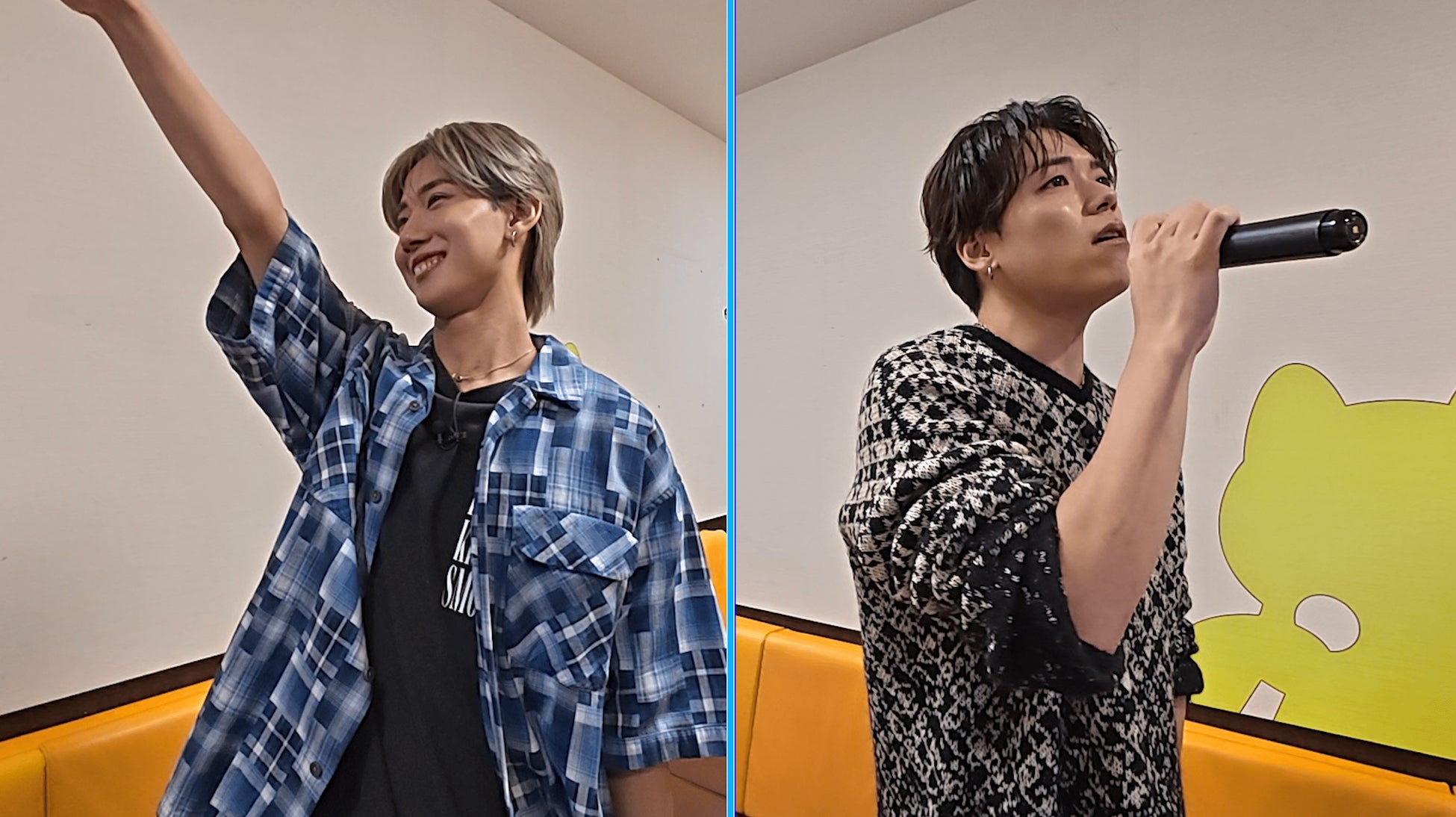 テレ朝動画logirl特番『初対面観察～推しと推しをハコに入れてみた。～』BALLISTIK BOYZ 加納嘉将×　元タイプロ候補生・鈴木凌ガチの初対面で二人っきりの密室カラオケ