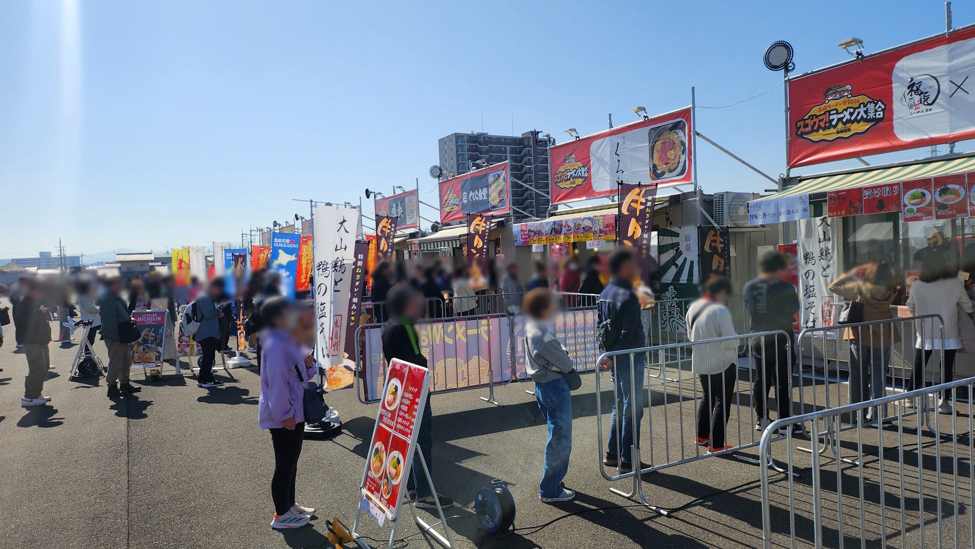 高崎地域初の大型ラーメンフェス、ついに開幕！4週にわたり毎週末8つの人気ラーメン店ブースが出店