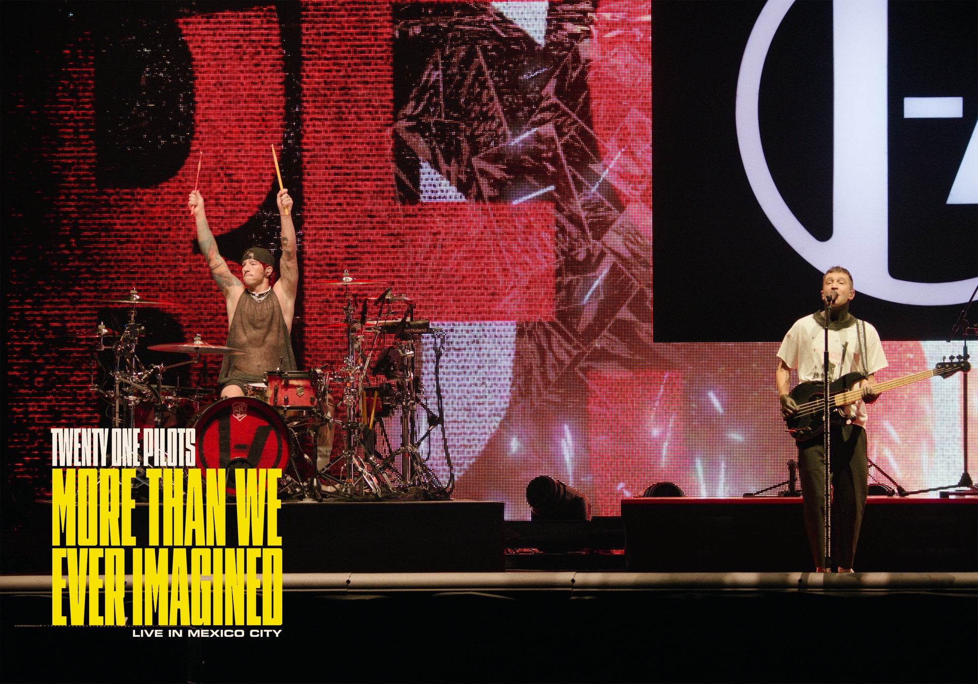 2.26(木) に公開が迫るライブ映画『Twenty One Pilots: More Than We Ever Imagined』のTwenty One Pilotsの二人からメッセージ動画が到着！