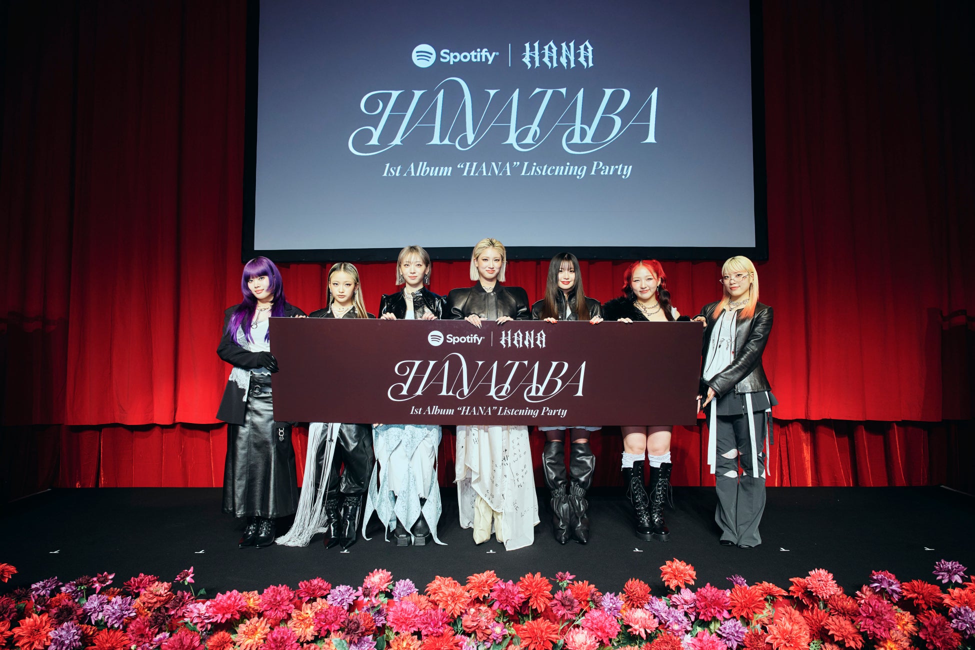 HANA、国内初開催Spotifyリスニングパーティ“Spotify x HANA “HANATABA” Listening Party”に登場！