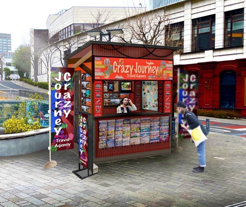 人気番組『クレイジージャーニー』の旅行代理店が赤坂に期間限定オープン！
