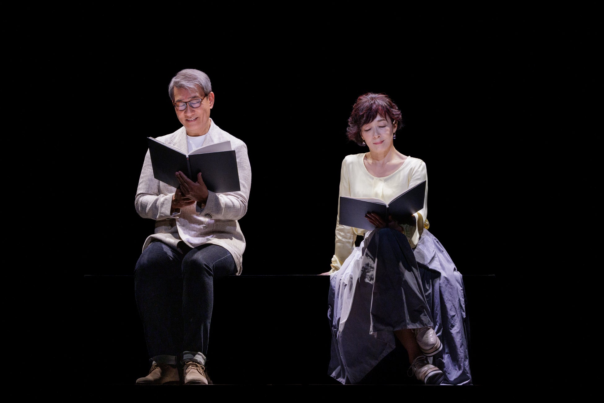 リーディングドラマ「終わった人」出演：中井貴一×キムラ緑子　中井貴一とキムラ緑子の二人舞台、リーディングドラマ「終わった人」開幕！