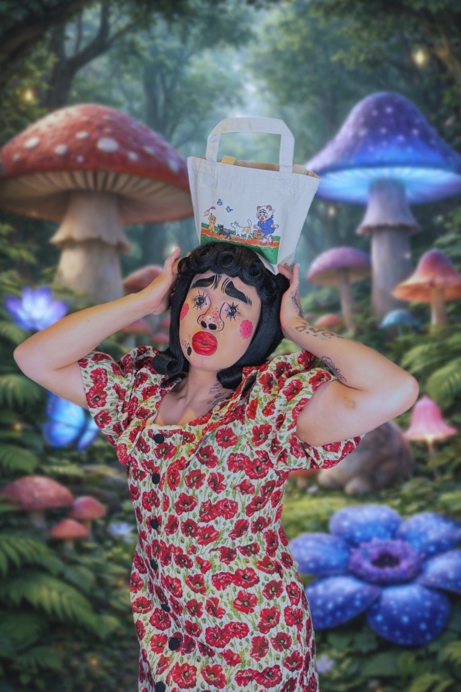 Youtube登録者57万人超！『ブリアナ・ギガンテ』× muneの描きおろしイラストがプリントされたランチトート&アクリルキーホルダーを3月11日23時59分まで期間限定で新発売！