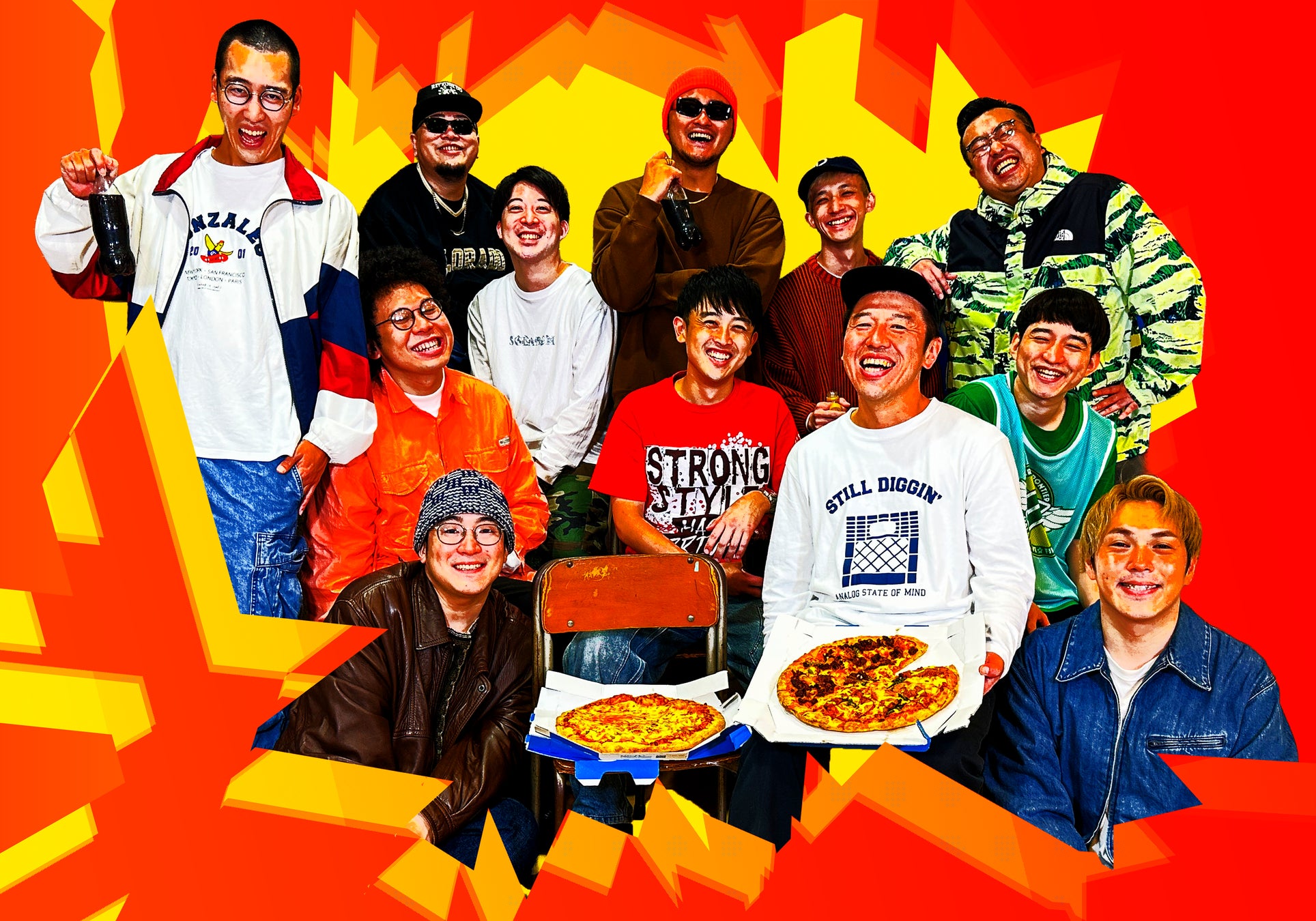 うるとらブギーズ・八木、めぞん・吉野、からし蓮根・青空、溝上たんぼ ら率いる若手芸人HIPHOP同好会3rdアルバム配信決定‼