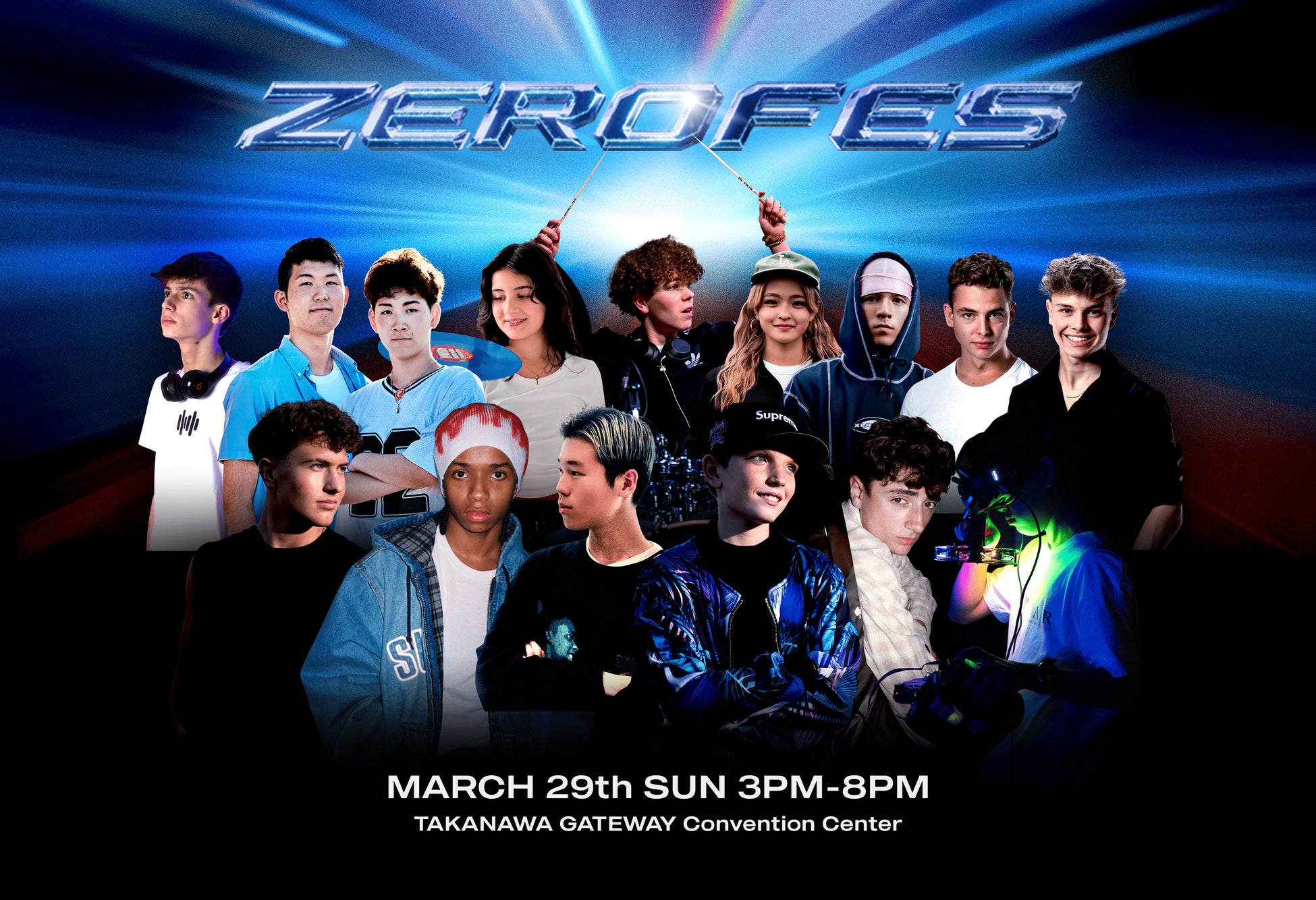 ZERO FES 2026 第三弾発表！JR東日本による特別協賛が決定！世界トップアーティストによる10代発のエンターテイメントフェスにさまざまな業界のトップ企業が参画