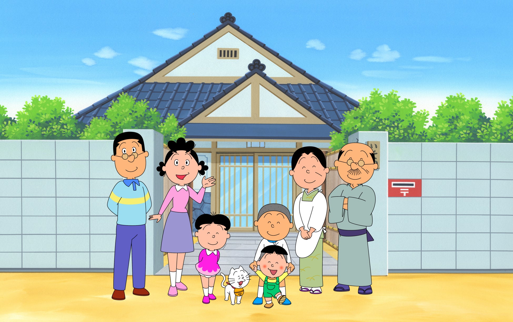 【フジテレビ】この春、国民的アニメ『サザエさん』がフジテレビTWOに登場！原作80周年記念特番も放送決定！