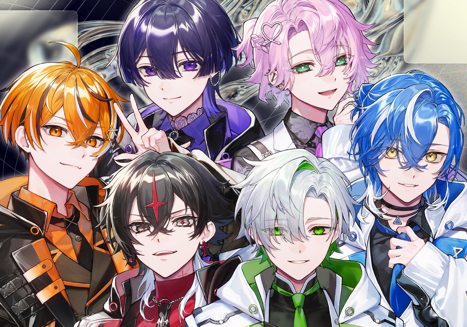 2.5次元アイドルグループ「クロノヴァ」、結成2周年を迎え待望の3D配信開催