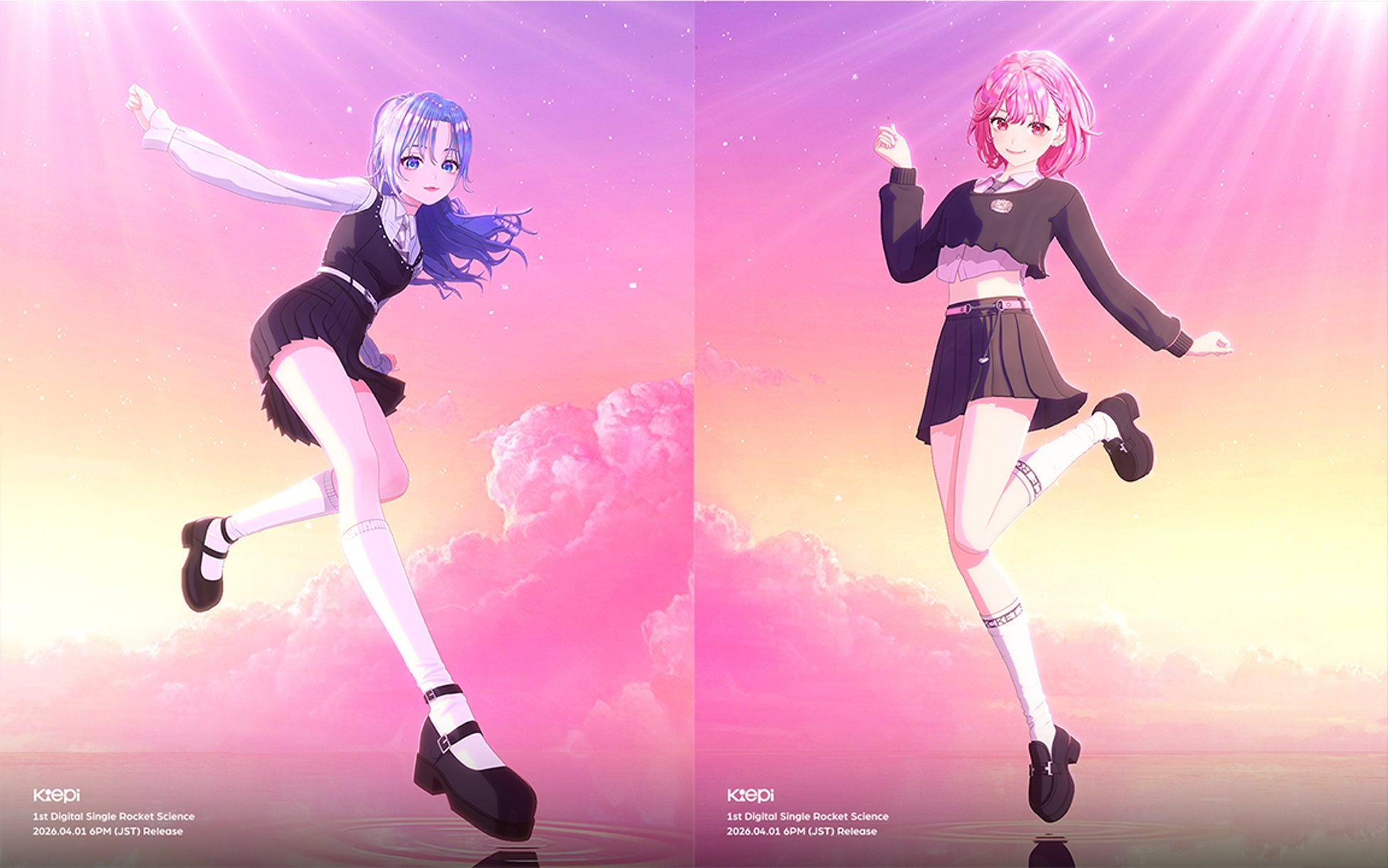 Virtual Artist “Kiepi”がデビュー曲「Rocket Science」の“Dream ver.” Solo Concept Photo を公開!