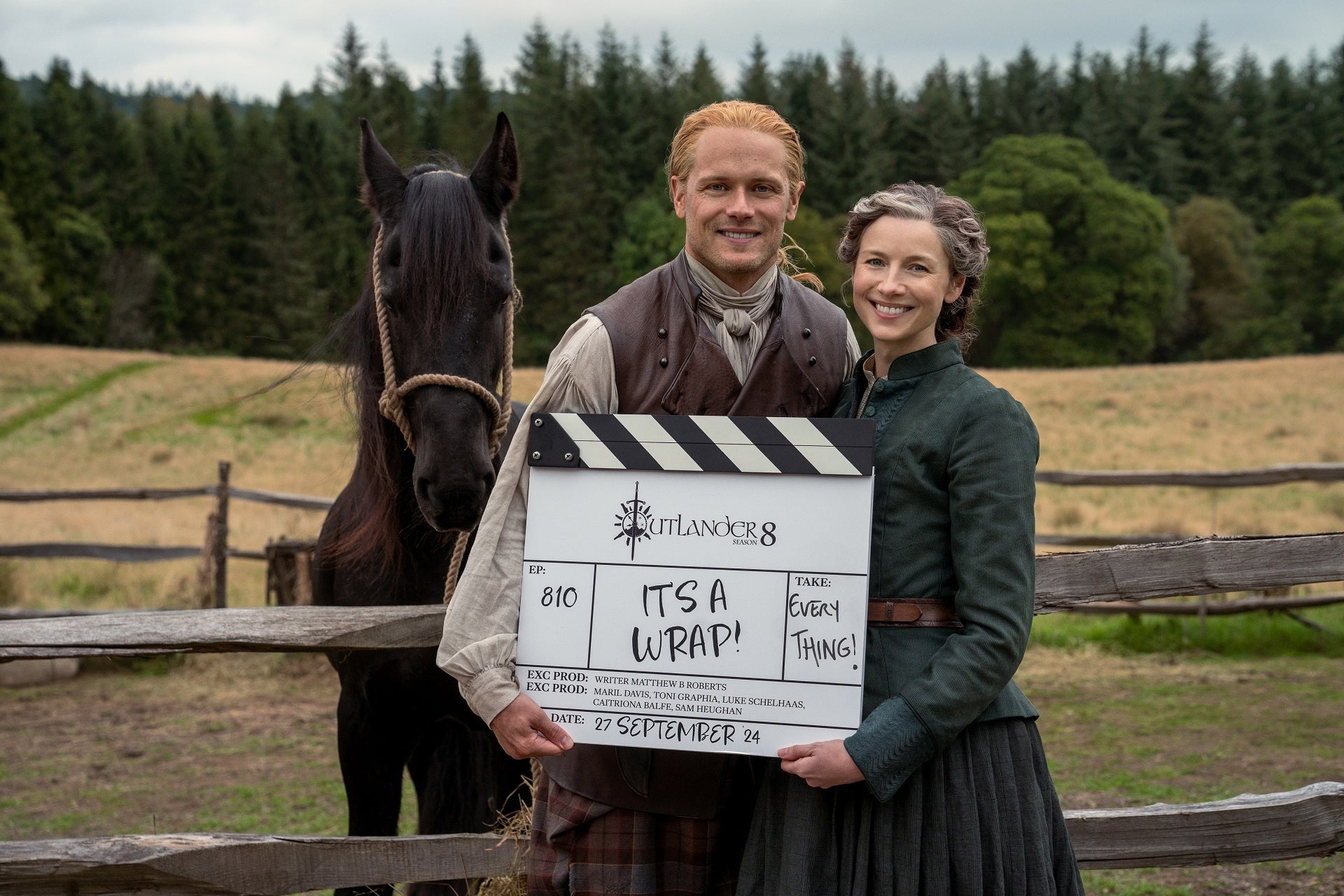 「アウトランダー」ファイナルシーズン┃カトリーナ・バルフ & サム・ヒューアン インタビュー解禁