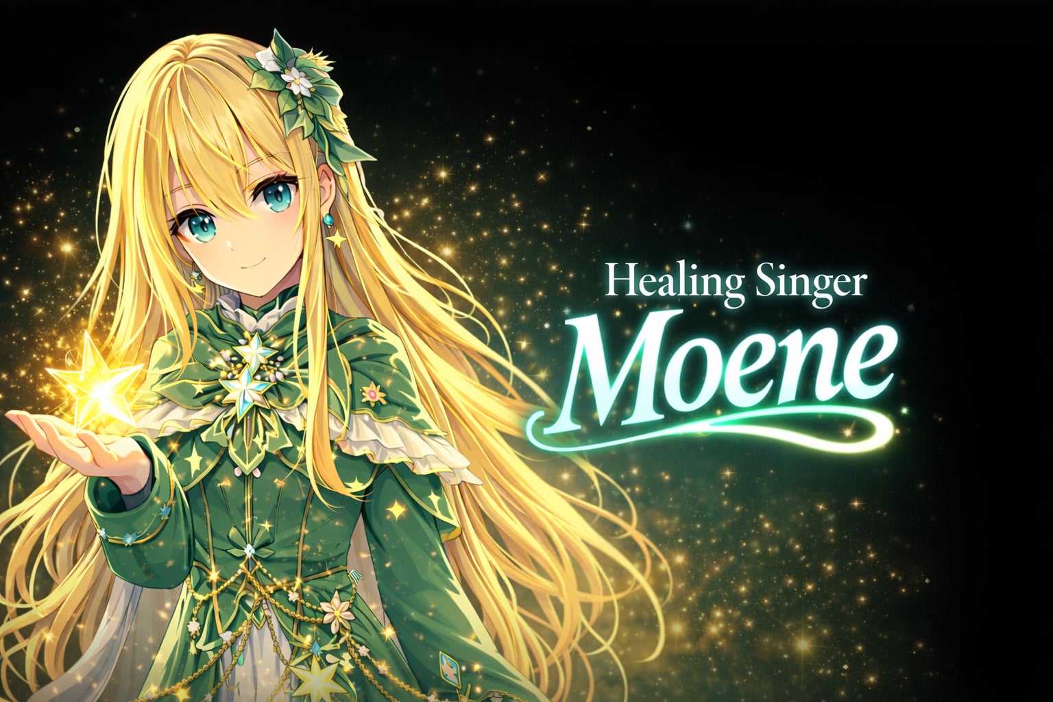 【累計700万再生突破】次世代ウェルネスIP「Healing Singer Moene」新ビジュアル公開・代表楽曲公開・グッズ開発・空間演出を一斉発表