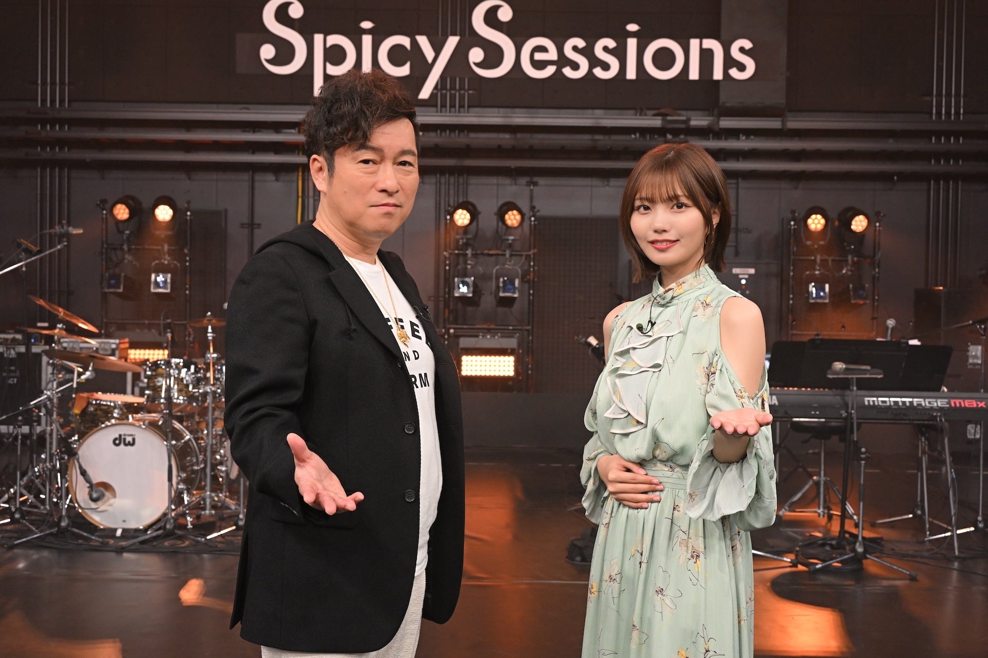 黒沢 薫「フォローする必要がない。そういう段階にはいない」中西アルノ「ライブの時の私を見ているみたい」TBSチャンネルの音楽番組『Spicy Sessions』収録レポート＆MCインタビューを公開！