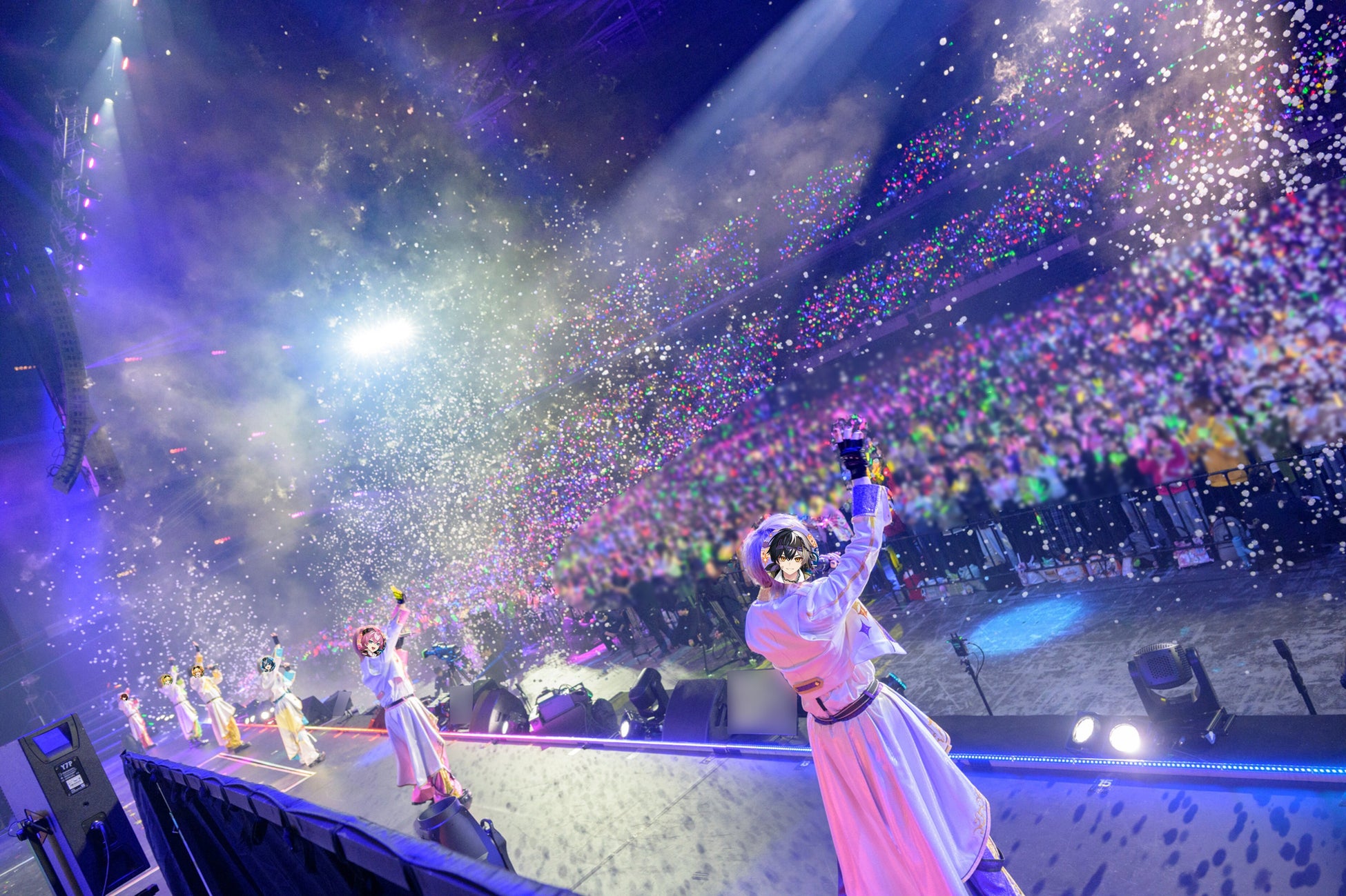 【ライブレポート】AMPTAKxCOLORSワンマンライブ 『AMPTAK海賊団xレインボーロード中88％』