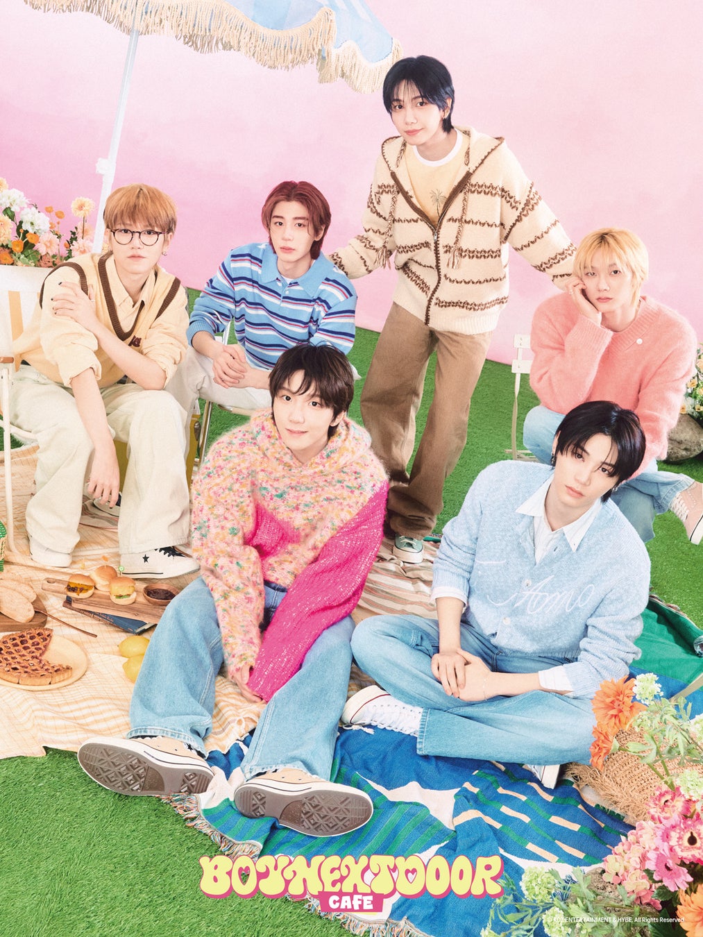 ご好評につき、今年も東京・大阪・愛知で開催決定！「BOYNEXTDOOR CAFE ～Sweet Lemonade～」期間限定オープン！！