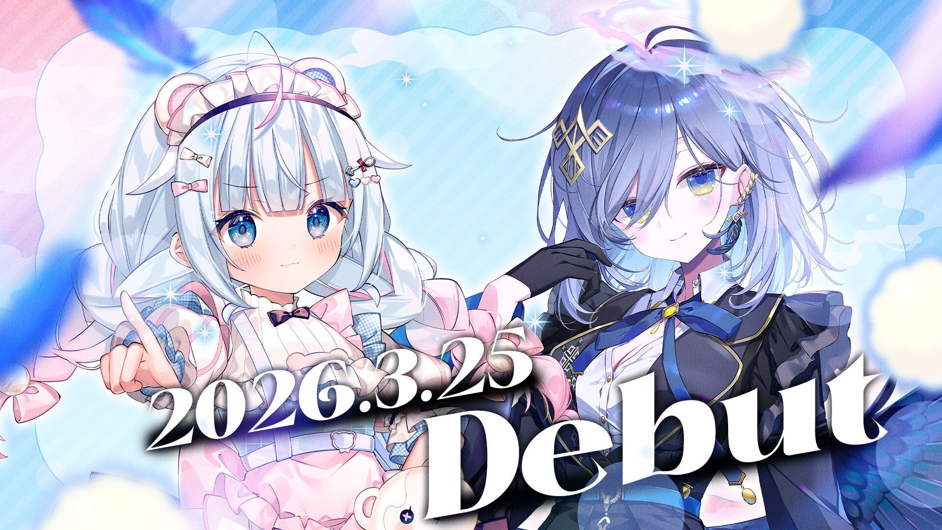 「REJECT」所属VTuber・白熊つらら／鴉羽そらがデビュー、3月25日（水）より活動開始