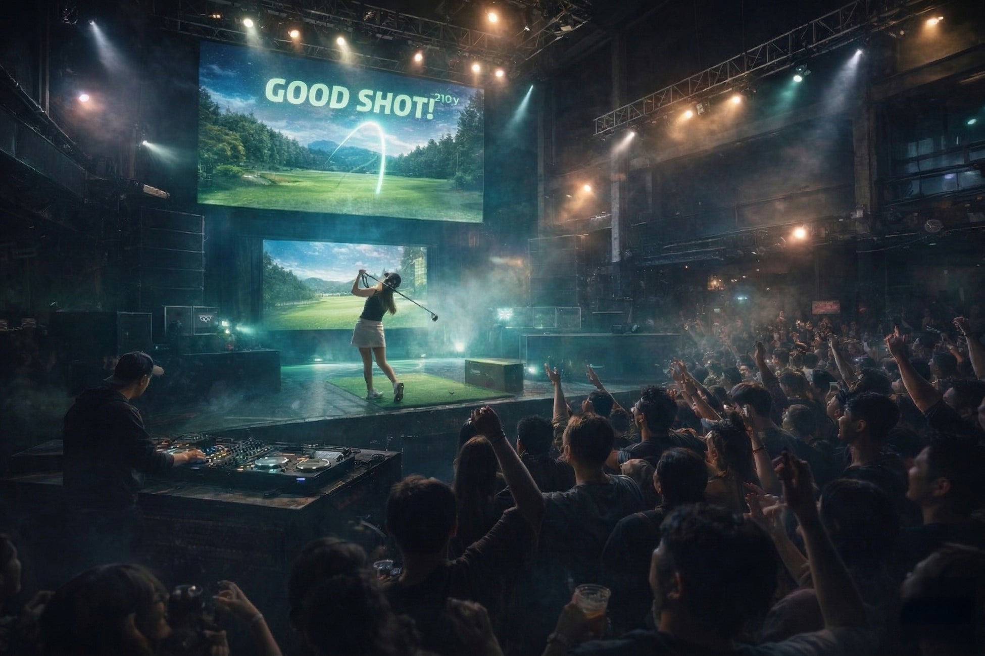 渋谷を揺らす4つの熱狂ステージが解禁！都市型ゴルフフェスティバル「CLUB SWING VOL.0」ステージパートナー4社と全出演者を発表！プロに挑む「巻き込まれ型」バトルの全貌が明らかに！