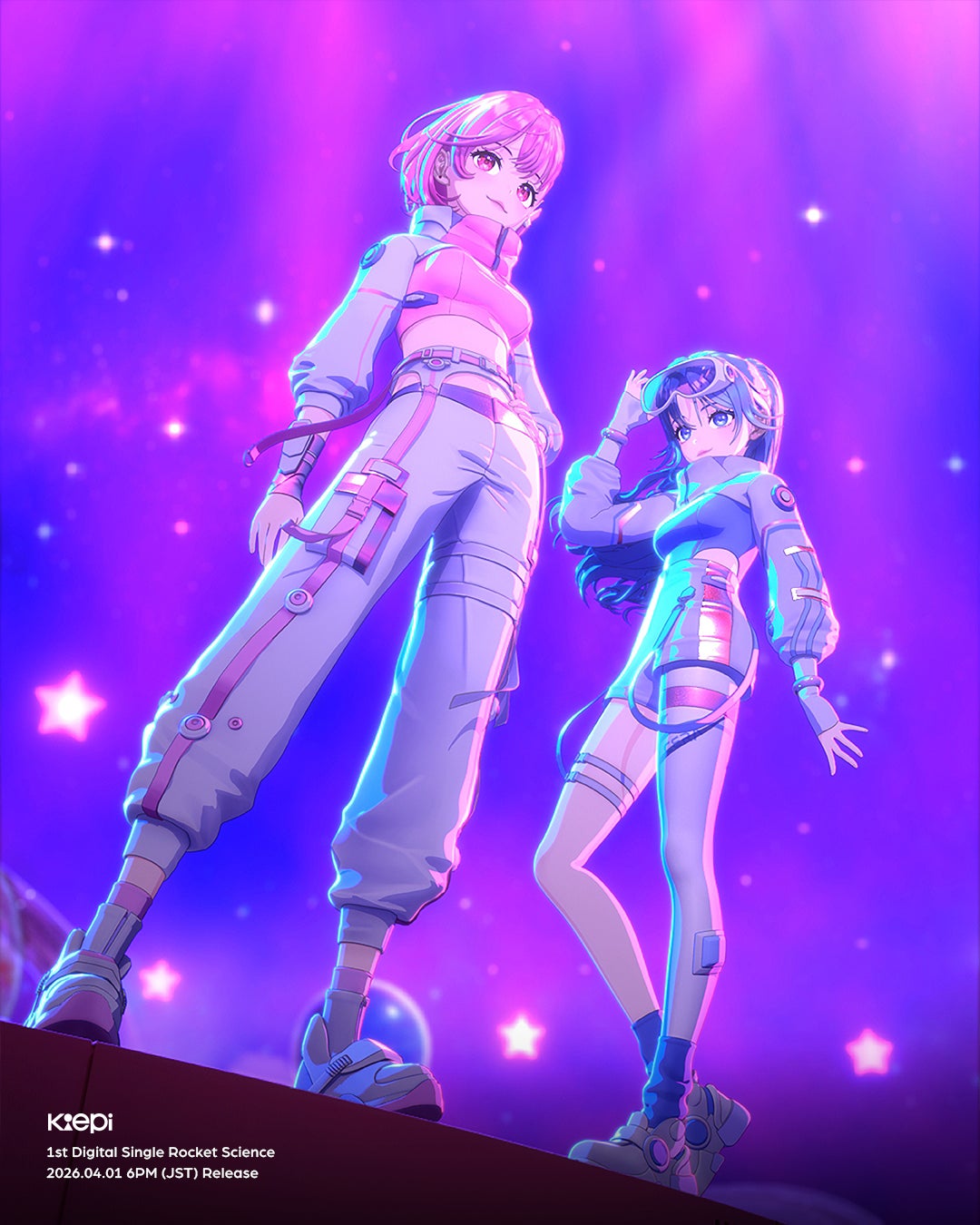 Virtual Artist “Kiepi”のデビュー曲「Rocket Science」の“Universe ver.” Concept Photo が公開!