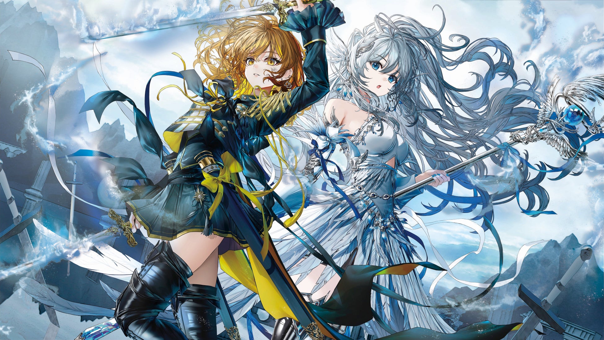 グリーエンターテインメント、インターネット発の実力派シンガー「藍月なくる・棗いつき」の新曲が、TVアニメ『LV999の村人』オープニングテーマに決定！