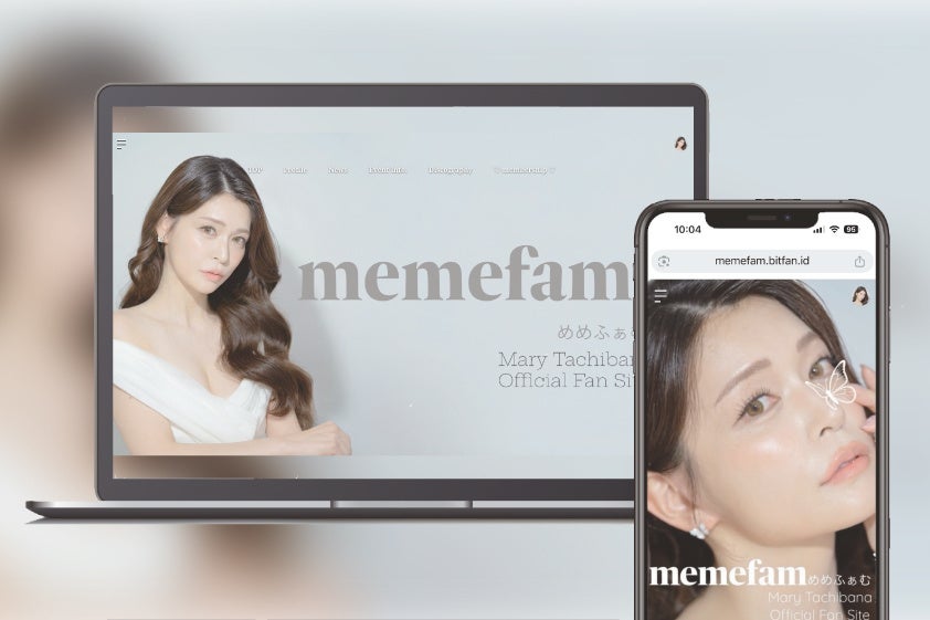 「Bitfan」にてマルチタレント橘メアリーのオフィシャルサイト＆ファンクラブをオープン！