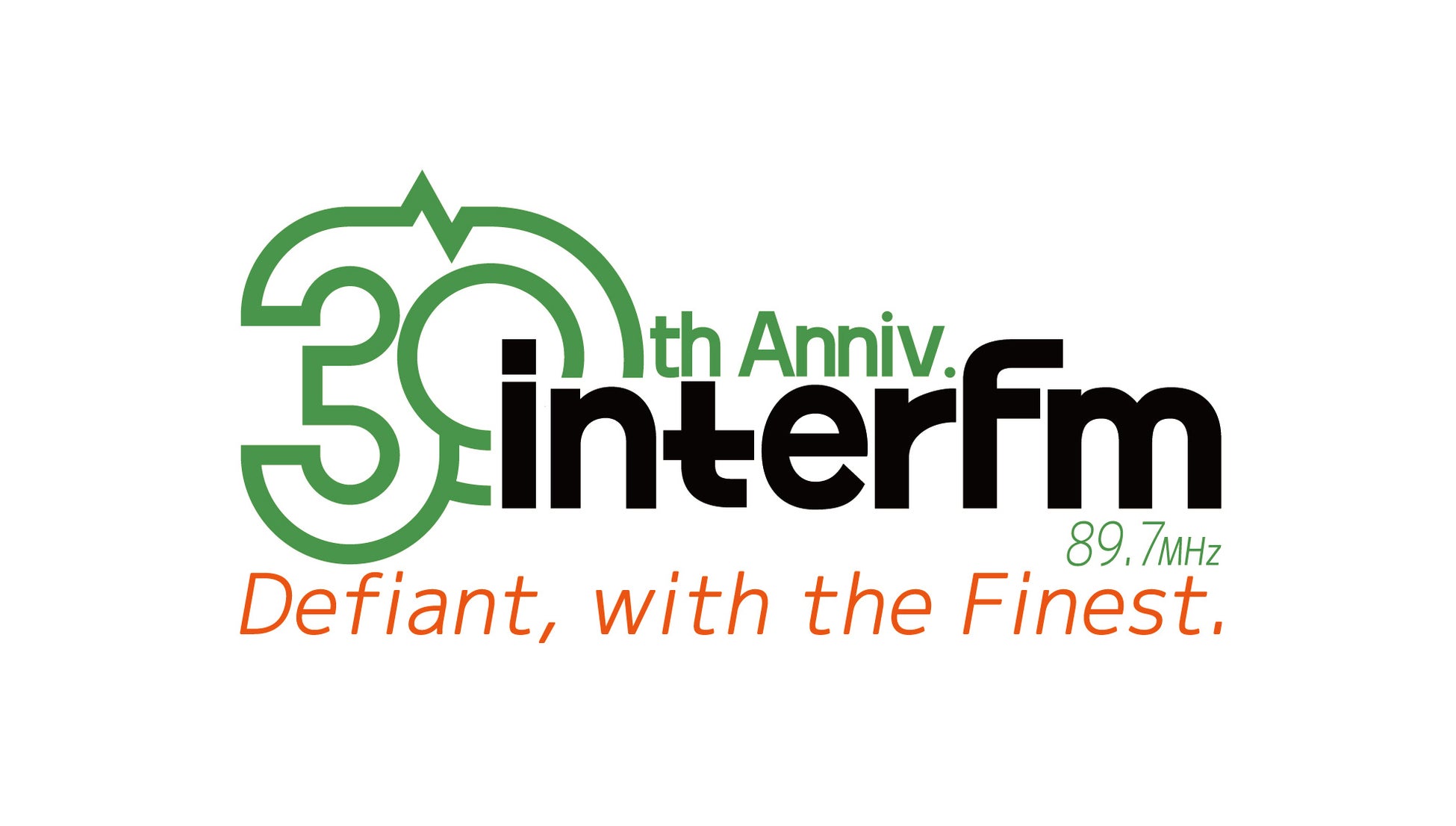 【interfm 開局30周年】開局30周年を機に、新ロゴおよび新フィロソフィー「Defiant, with the Finest.」を発表