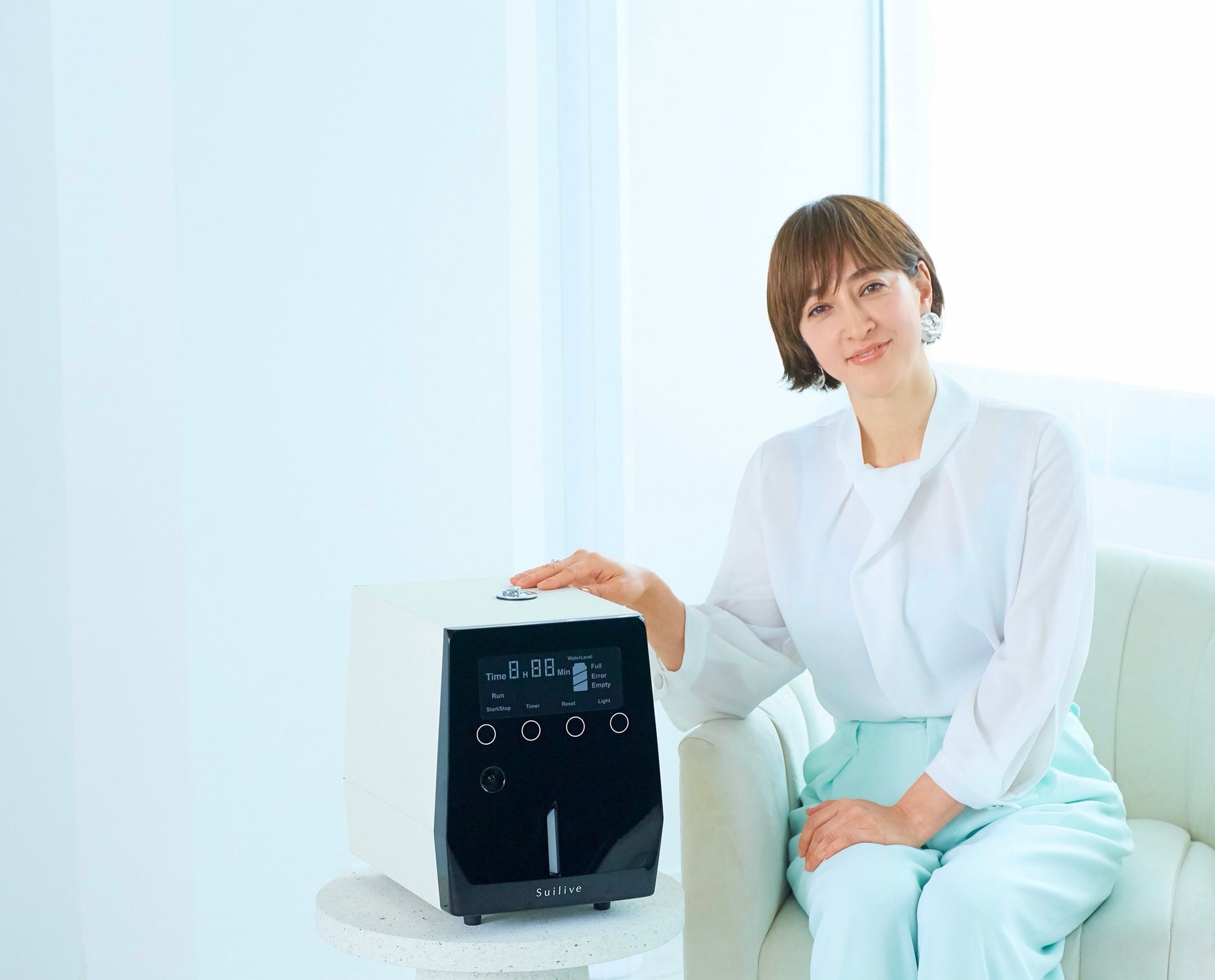 滝川クリステル氏が「Suilive」公式アンバサダーに就任