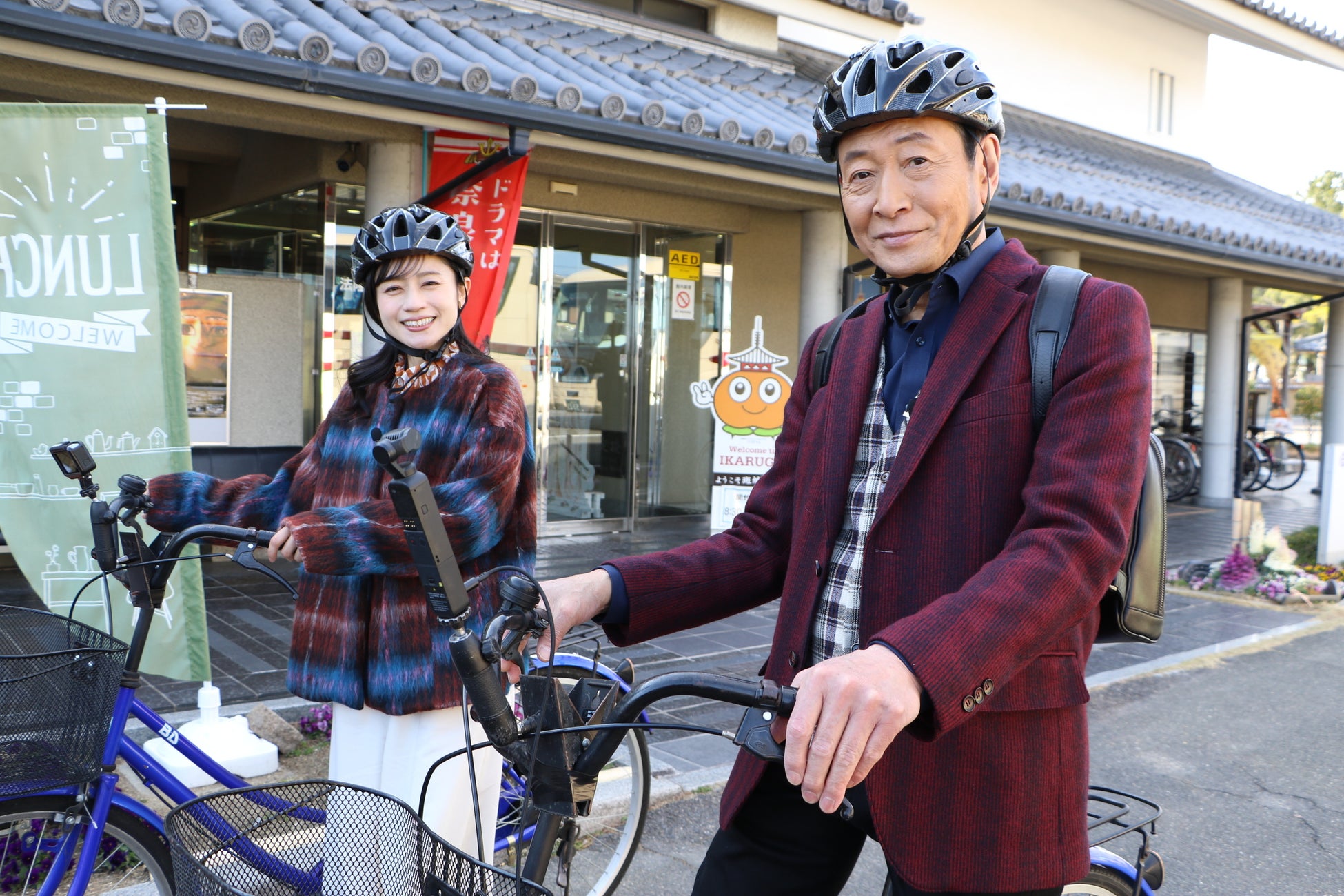 三田村邦彦が春の奈良・斑鳩へ｜悠久の里をサイクリングで満喫♪手作業の職人技に感嘆！大和麩＆大和肉鶏の美味しさに感動!!