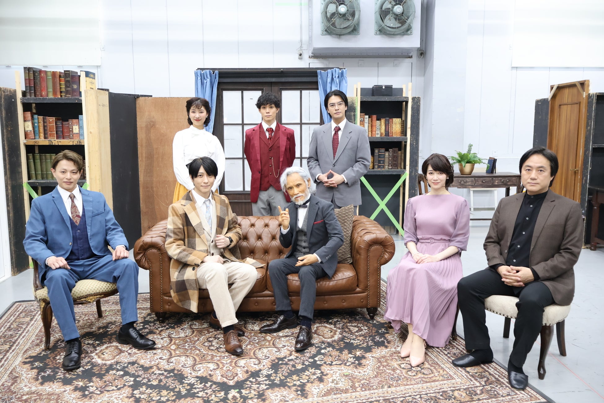 片岡鶴太郎＆鈴木拡樹がW主演　舞台『ブラック・コーヒー』稽古場取材会レポート到着！！　「ポアロは私の代表作になる」