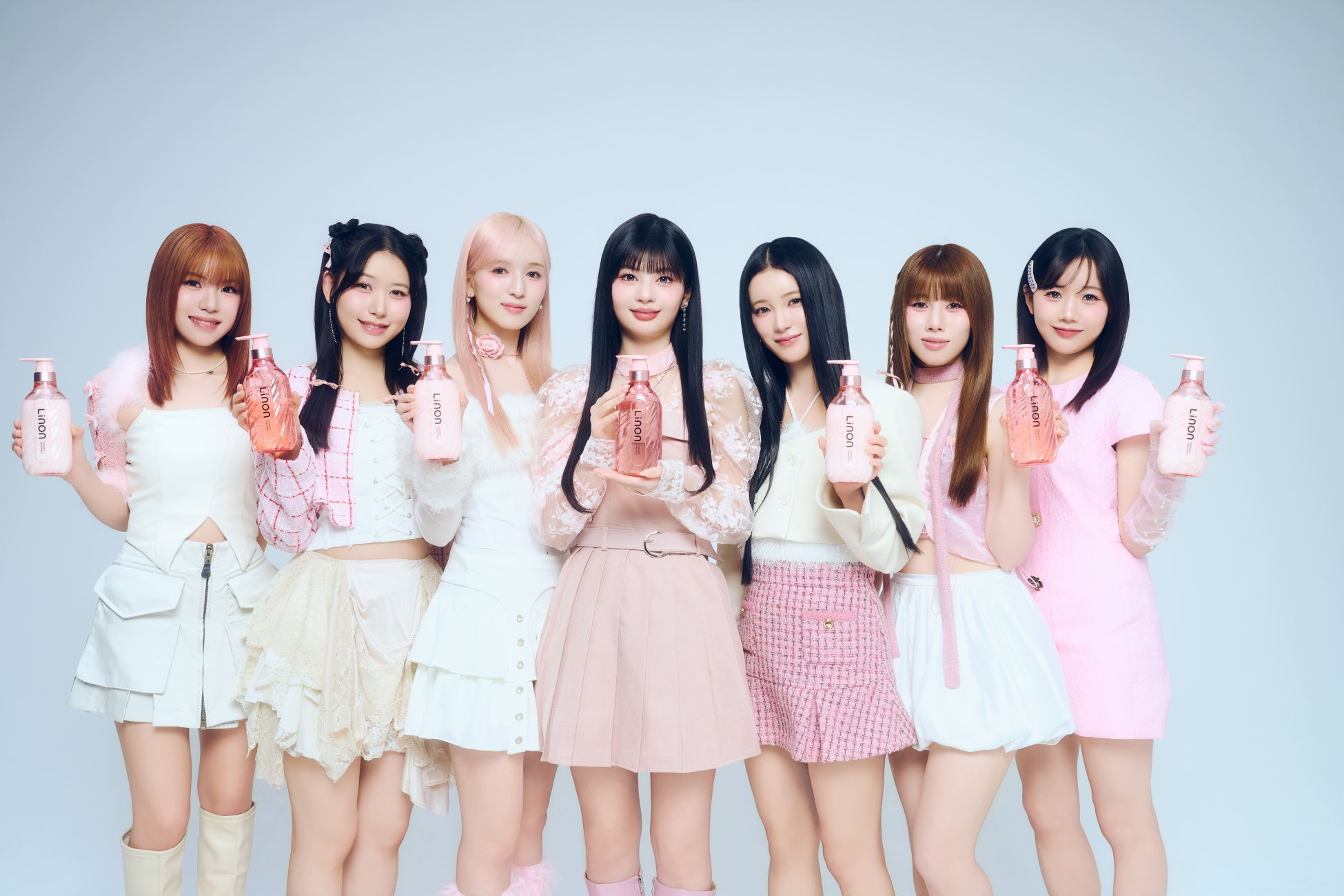 Amazonでベストセラーバッジを獲得したヘアケアブランド「Linon」、ガールズグループ 「ME:I」（読み：ミーアイ）をブランドアンバサダーに起用！