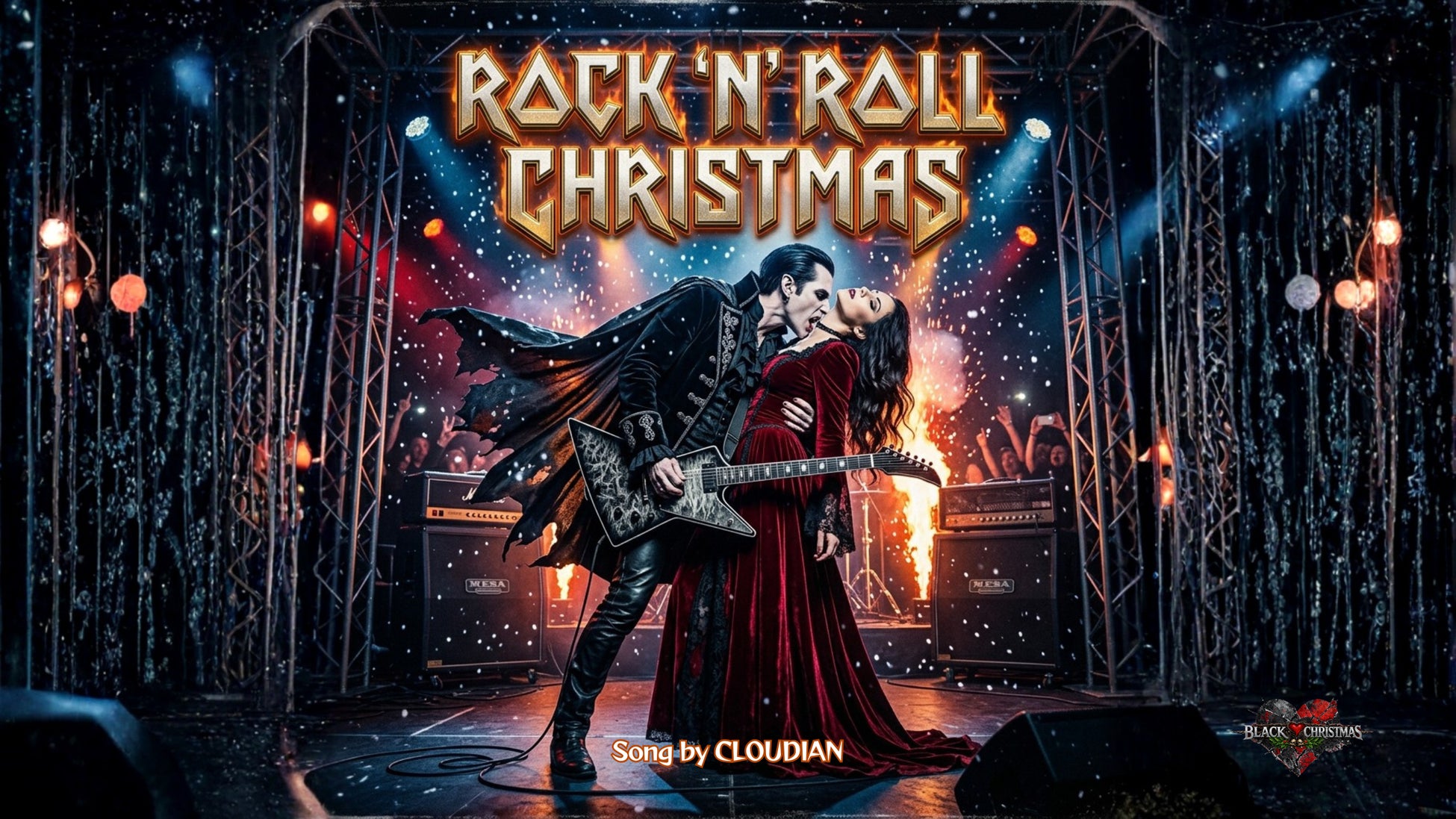 Black ChristmasVOL.5　サンタも踊り狂う、狂乱の聖夜（ギグ）――　愛と衝動のクリスマスを歌った曲『ROCK ‘N’ ROLL CHRISTMAS』公開