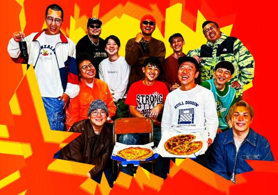 うるとらブギーズ・八木、めぞん・吉野、からし蓮根・青空、溝上たんぼ ら率いる若手芸人HIPHOP同好会3rdアルバム『バチバチバースツアー』本日配信開始!