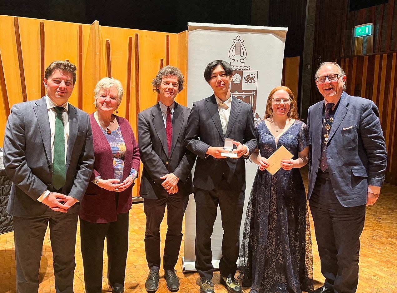 【日本人初の快挙】英国王室ゆかりの「プリンス賞2026」にて原田 斗生（はらだ とおい）が全部門の頂点に！各楽器のコンクール覇者が集う最高峰の争いを制し総合優勝