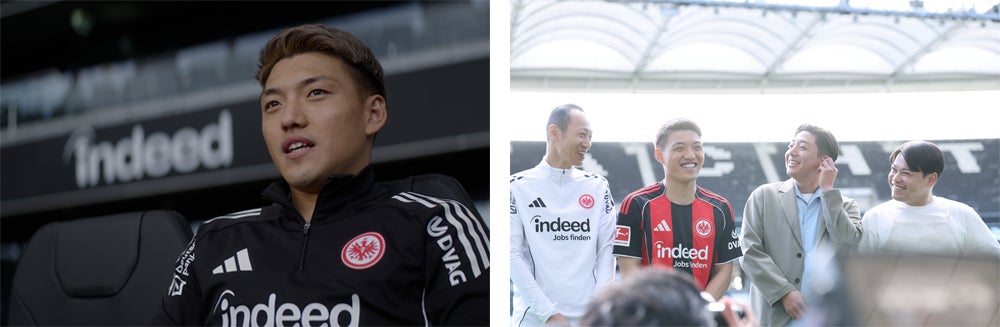 プロサッカー選手 堂安律さん出演 / Indeed新CM ピッチの外から支えるプロフェッショナルたち“チーム堂安”に迫る 6月のオランダ戦に向けて意気込みも