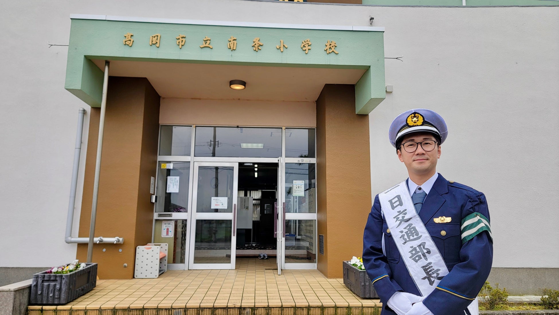 ボンボンTVのよっち、母校・富山県高岡市立南条小学校で「一日交通部長」に就任！