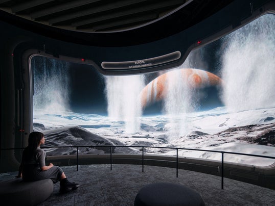 LED TOKYO、日本科学未来館の「シアタールーム」に大型曲面LEDパネルを提供。 音と映像が織りなす究極の没入型体験空間の実現をサポート。