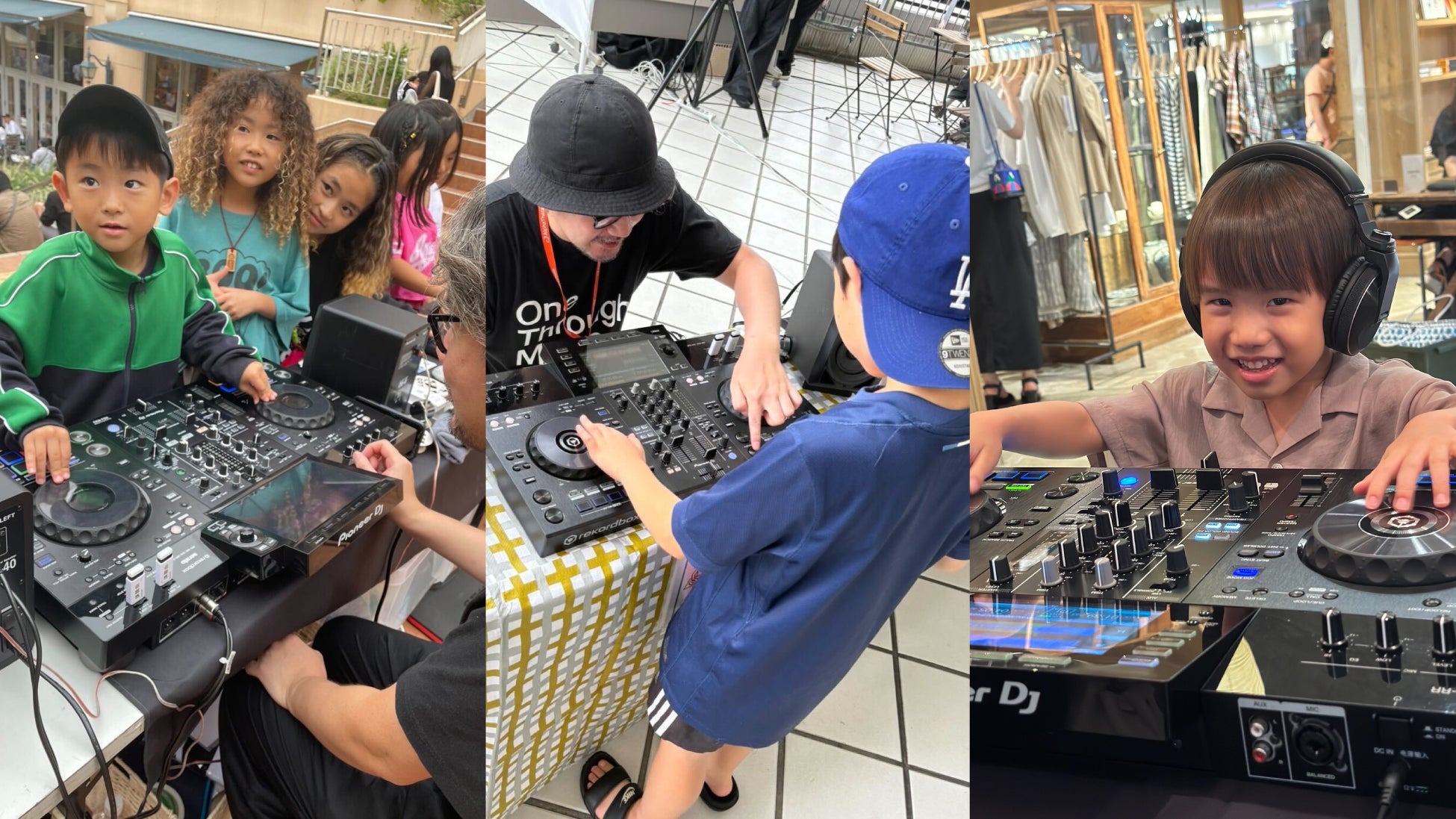 週末のお買い物ついでに、親子でDJデビュー！AlphaThetaが横浜髙島屋で無料のDJ体験・レッスンを開催